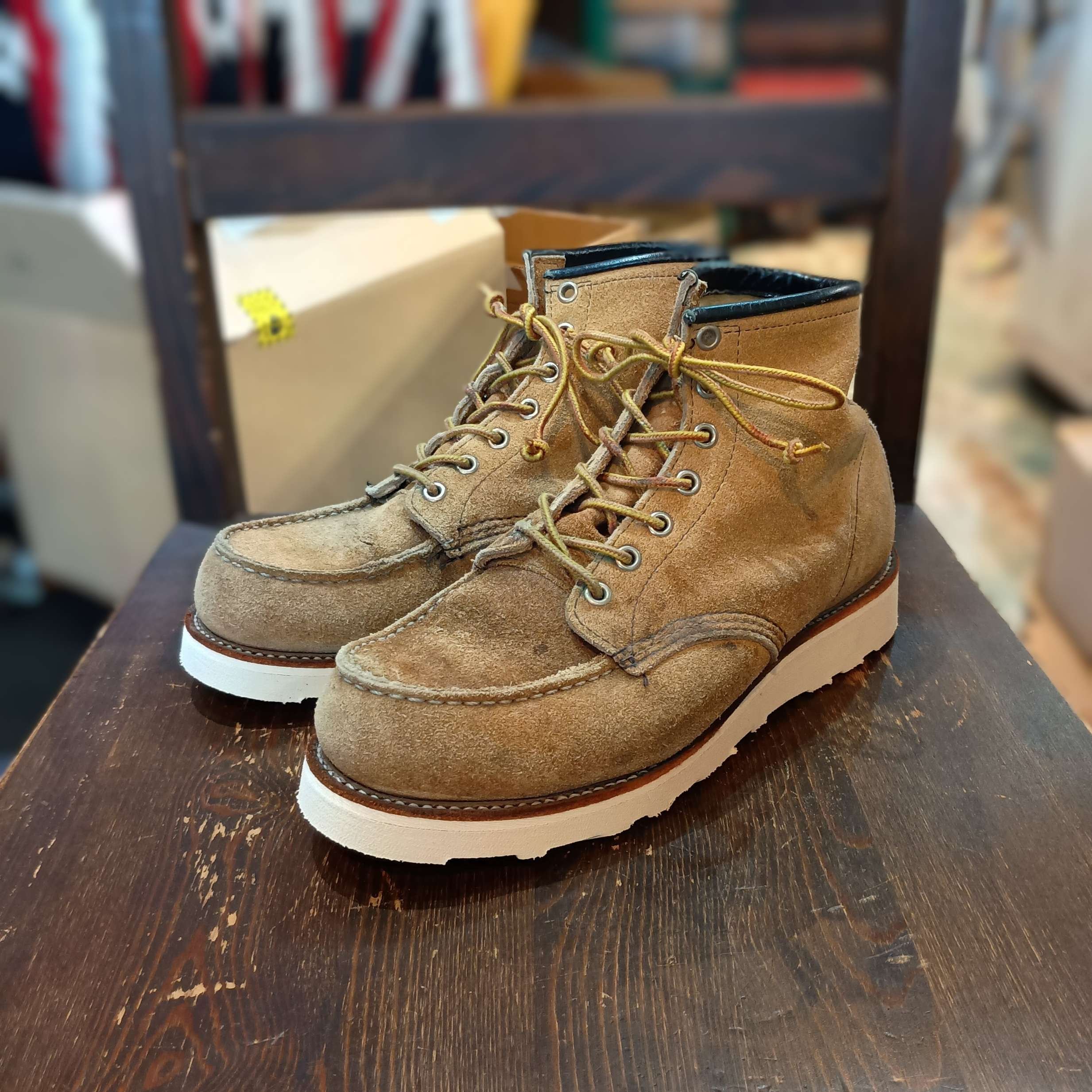 Resole/ソールカスタム】Red Wing#8173+vibram#4014｜CREA Repair