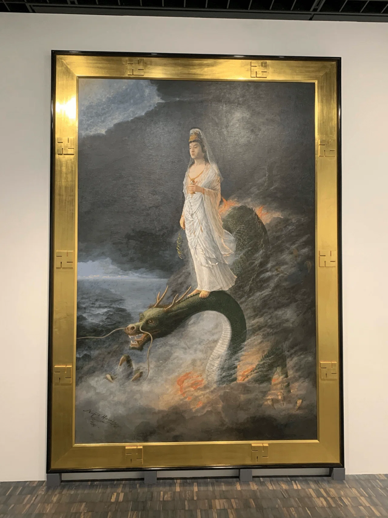 ふぅ神様「吹き返り」絵画 西洋美術館の目バキバキ馬を見る！悪魔画家フュースリー【午年】｜なす