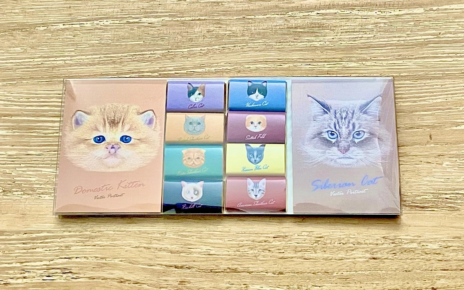 バレンタイン】猫好きさん歓喜のチョコレート&メモパットセット@KALDI