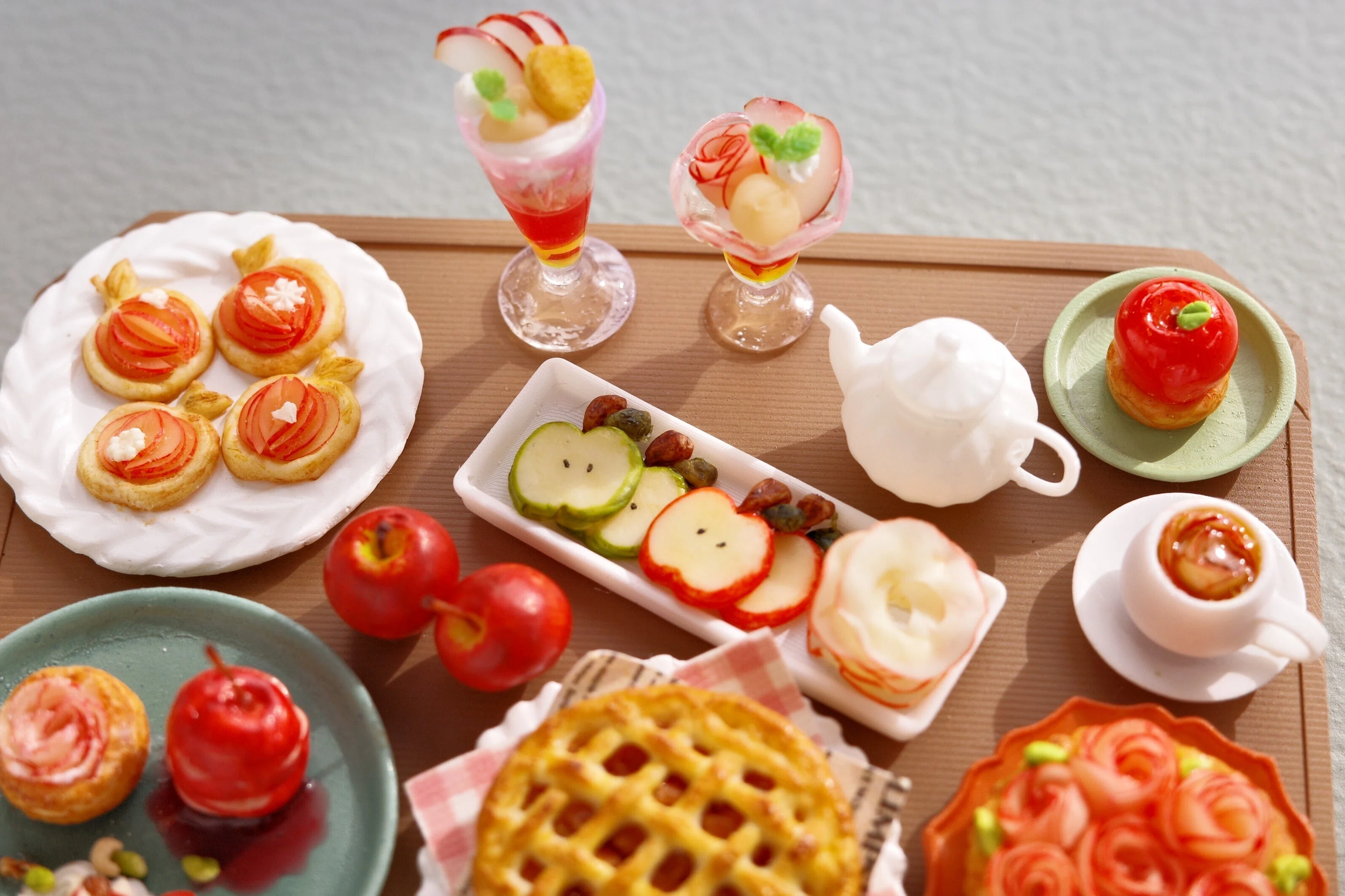 アップルパイ・デラックス🍎｜ちょび子のミニチュアフード