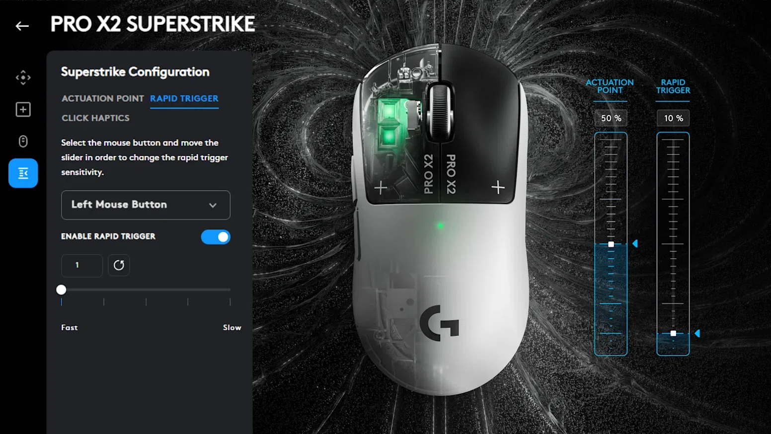 Logicool G〉 PRO X2 SUPERSTRIKE — マウスにラピトリが来た！世界初の 