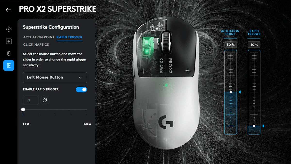 Logicool G〉 PRO X2 SUPERSTRIKE — マウスにラピトリが来た！世界初の
