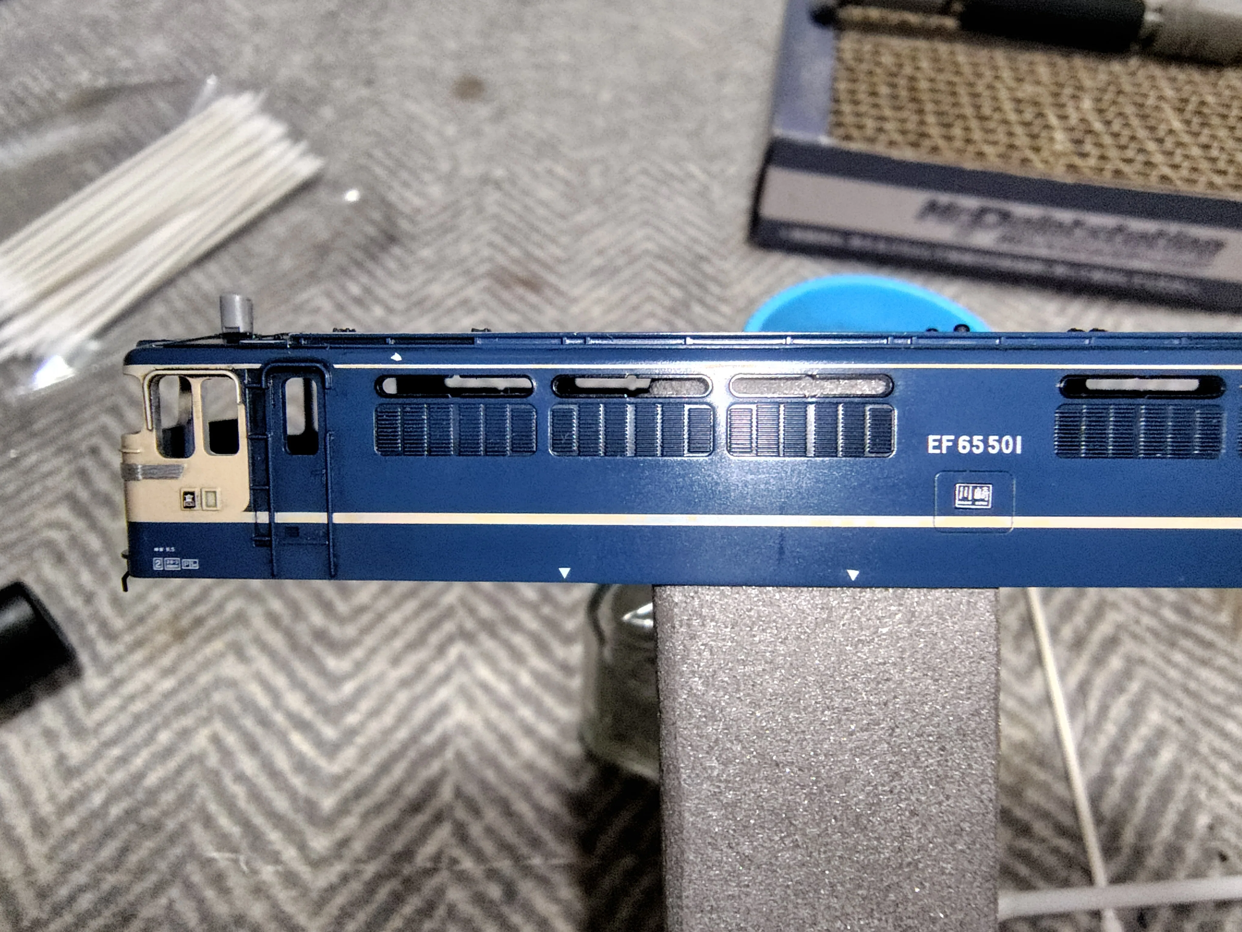 模型加工】TOMIX 7124 JR EF65-500形電気機関車（501号機）｜さもこう