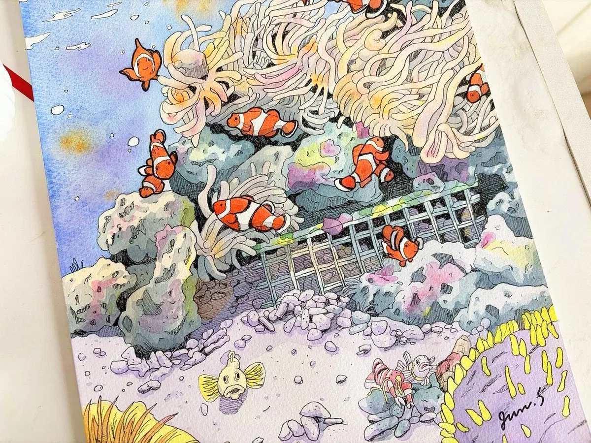共生の美しい生き物たち｜鈴木