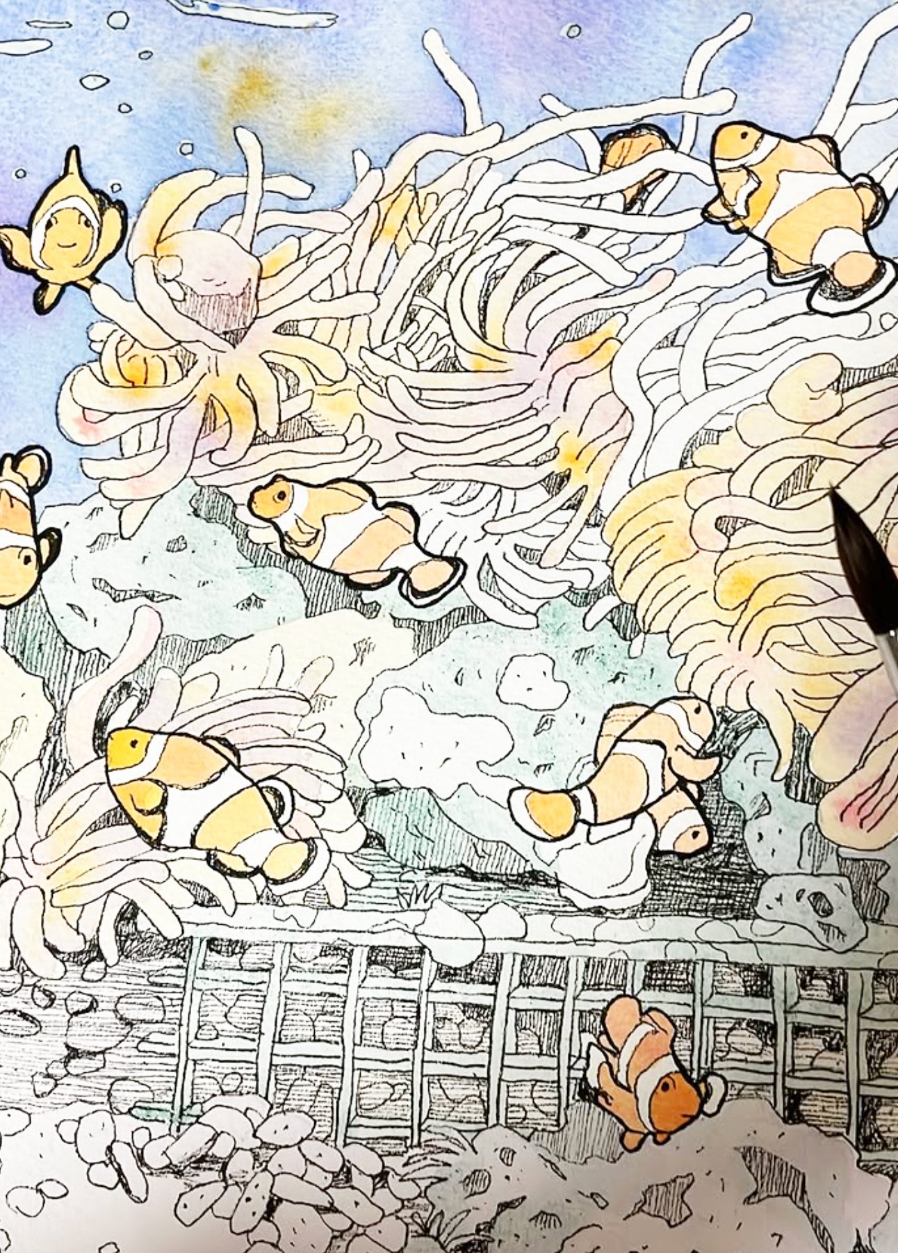 共生の美しい生き物たち｜鈴木