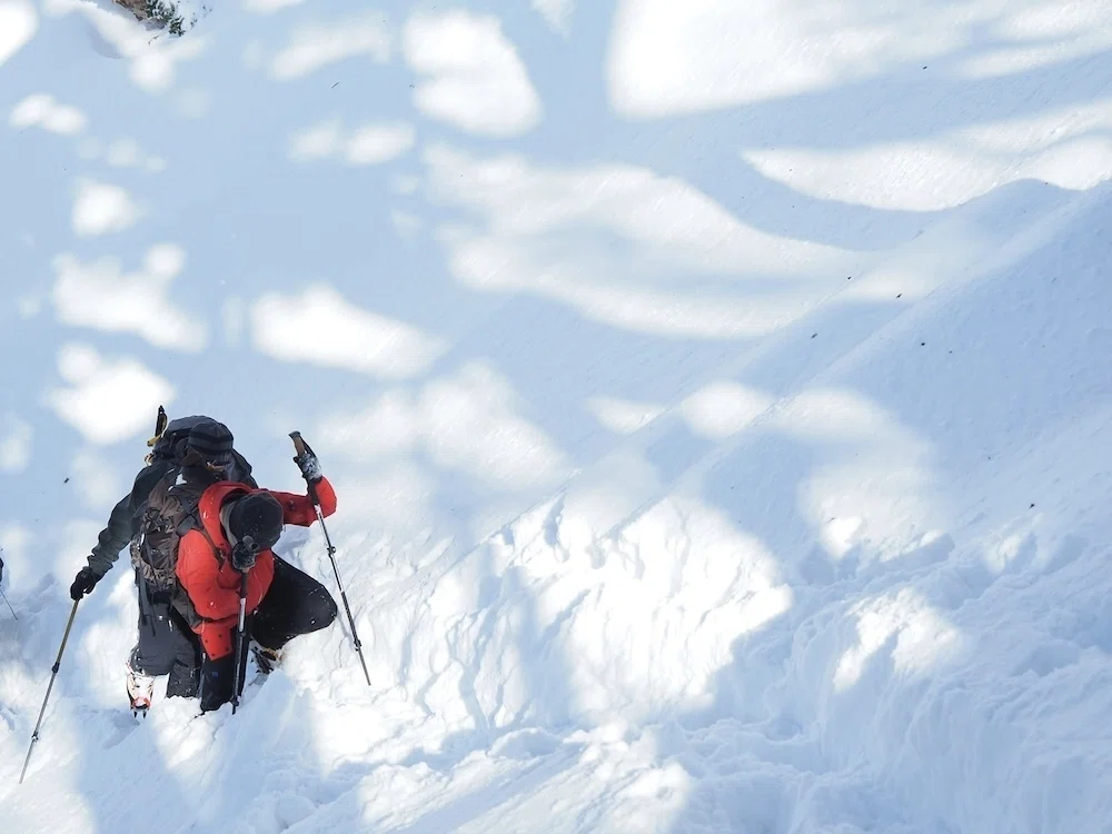 To the silver-white scenery you can only see now | YAMAP staff