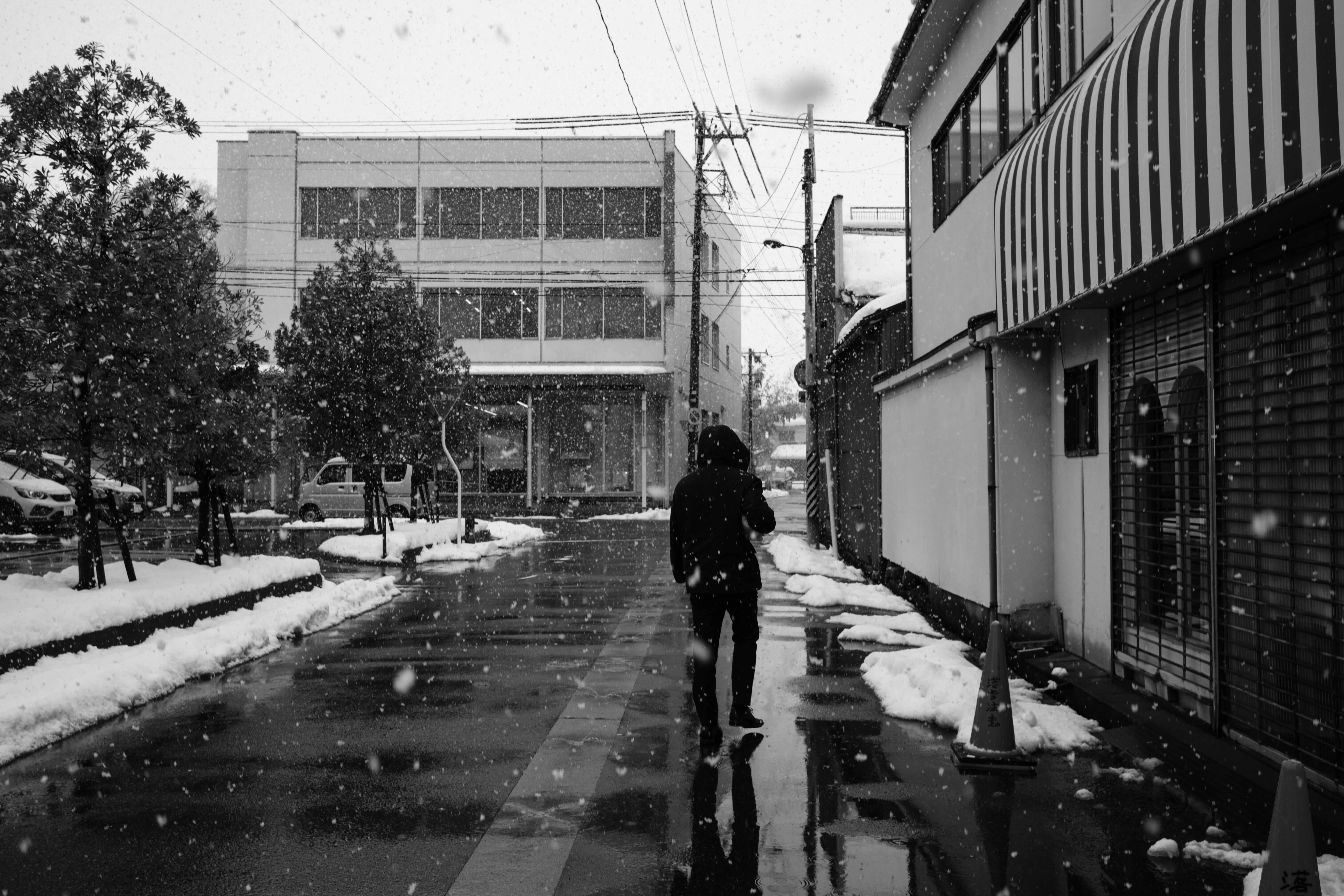 FUJIFILM X-E5 / ACROSで写す雪の日｜chiba
