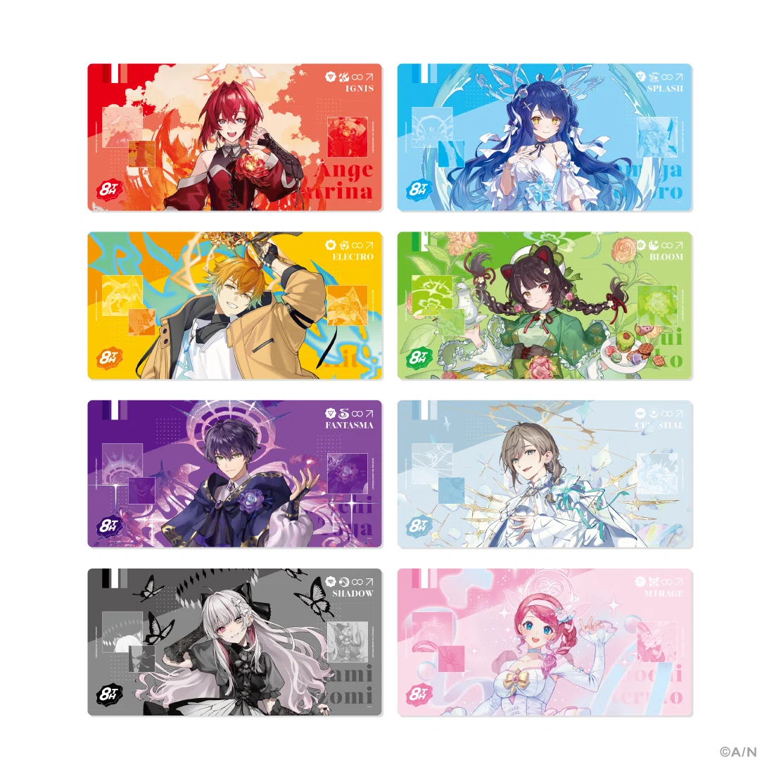 にじさんじ8周年グッツきちゃぁーアニバーサリーグッツ編ー｜拗らせ
