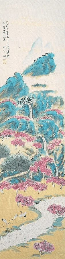 青楓美術館】ぶどう畑の中の最古の美術館(4) 「津田青楓が描く花の世界