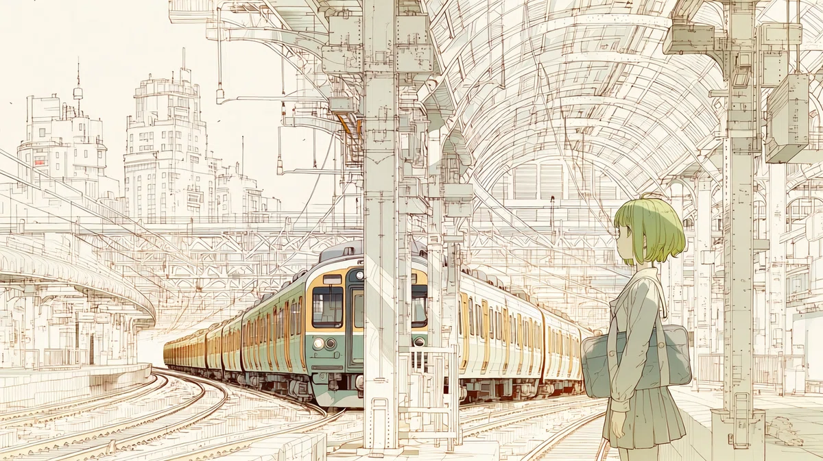Midjourney】Niji v7の線画が美しいと話題！画風25パターンの