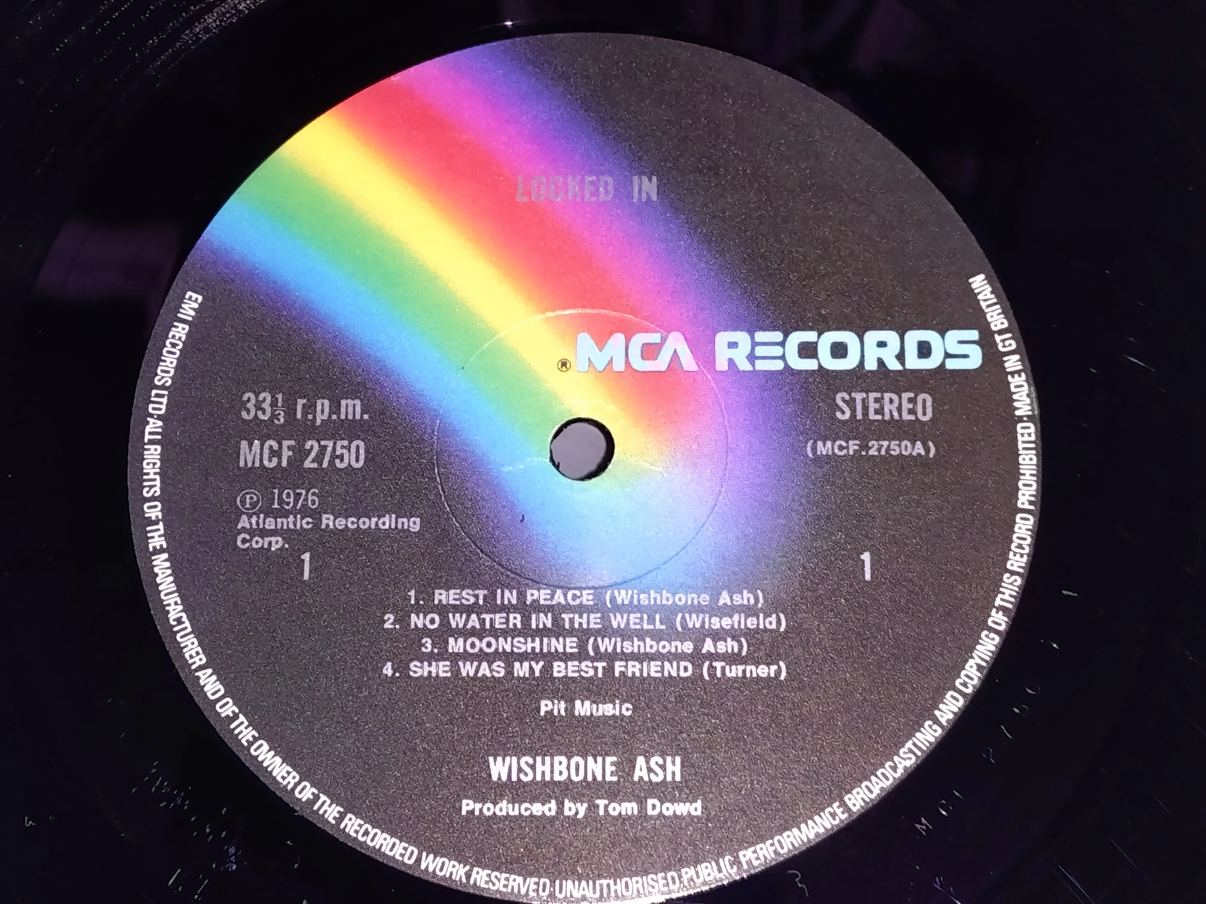 Locked In】(1976) Wishbone Ash 米国進出を賭けたサザン・ロックに