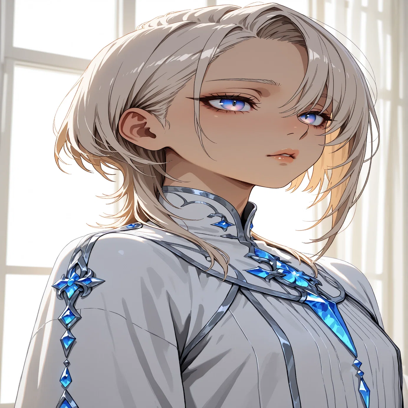 AIイラスト比較】“朝の光の幻想美少年”を4つのAIで描いてみた