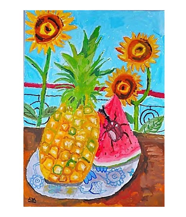 彩ちゃんの素敵な静物画「日野市教育長賞」受賞｜Yu Morio もりおゆう