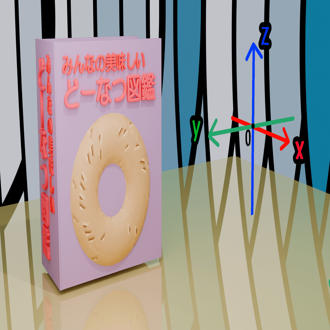 🍩【Blender】生徒が描いた “ドーナツ図鑑” が愛しすぎた｜Maeiku