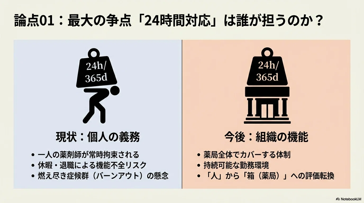 薬局 24時間対応 おかしい