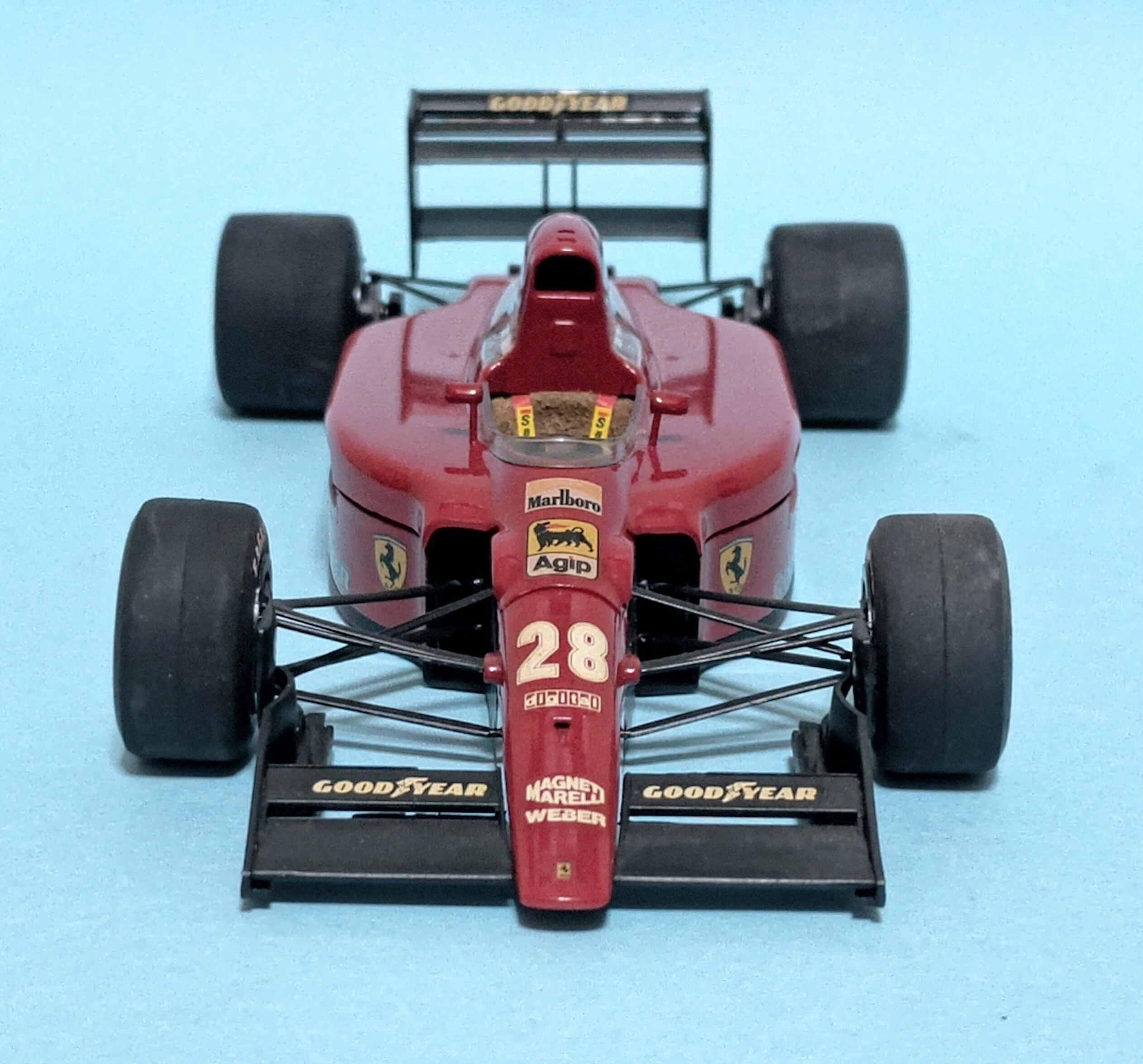 りんさん専用 フォーミュラカー 赤 1/43スケール いい歳こいたおっさんが過去作を晒す話 その3-1 フォーミュラーカー編