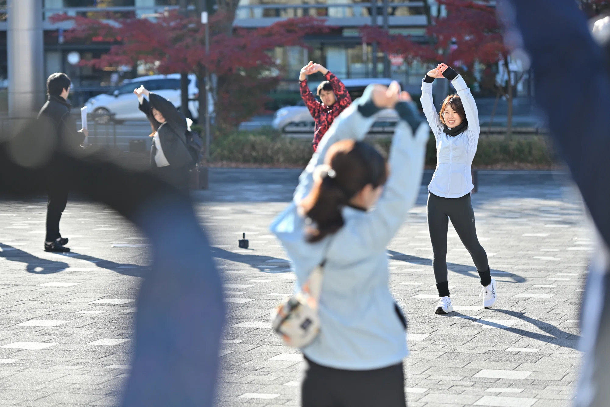 When citizens and tourists ran through Kyoto together, the