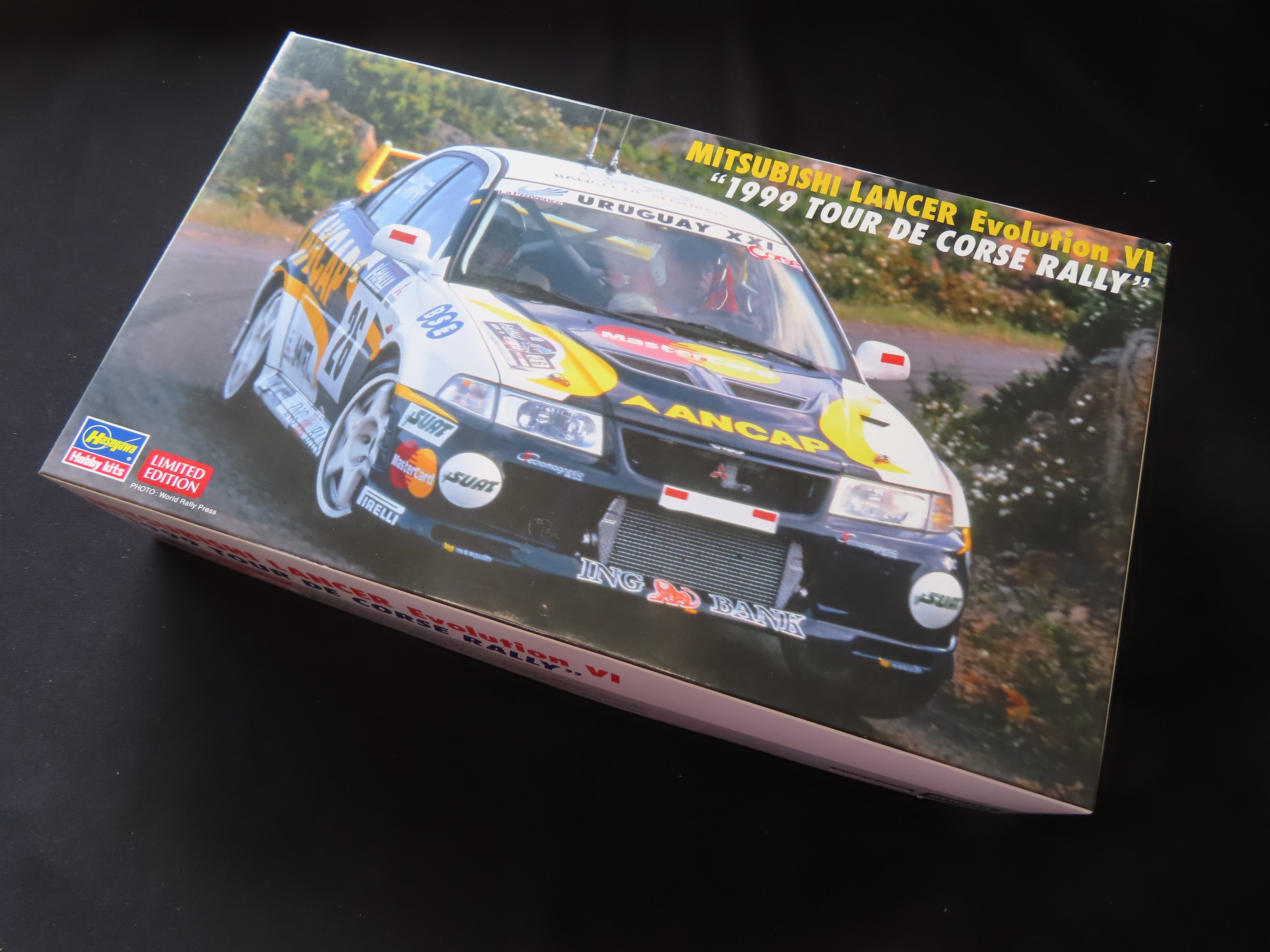 Hasegawa】LANCER Evolution Ⅵ 1999 TOURE DE CORSE RALLY｜積みプラ