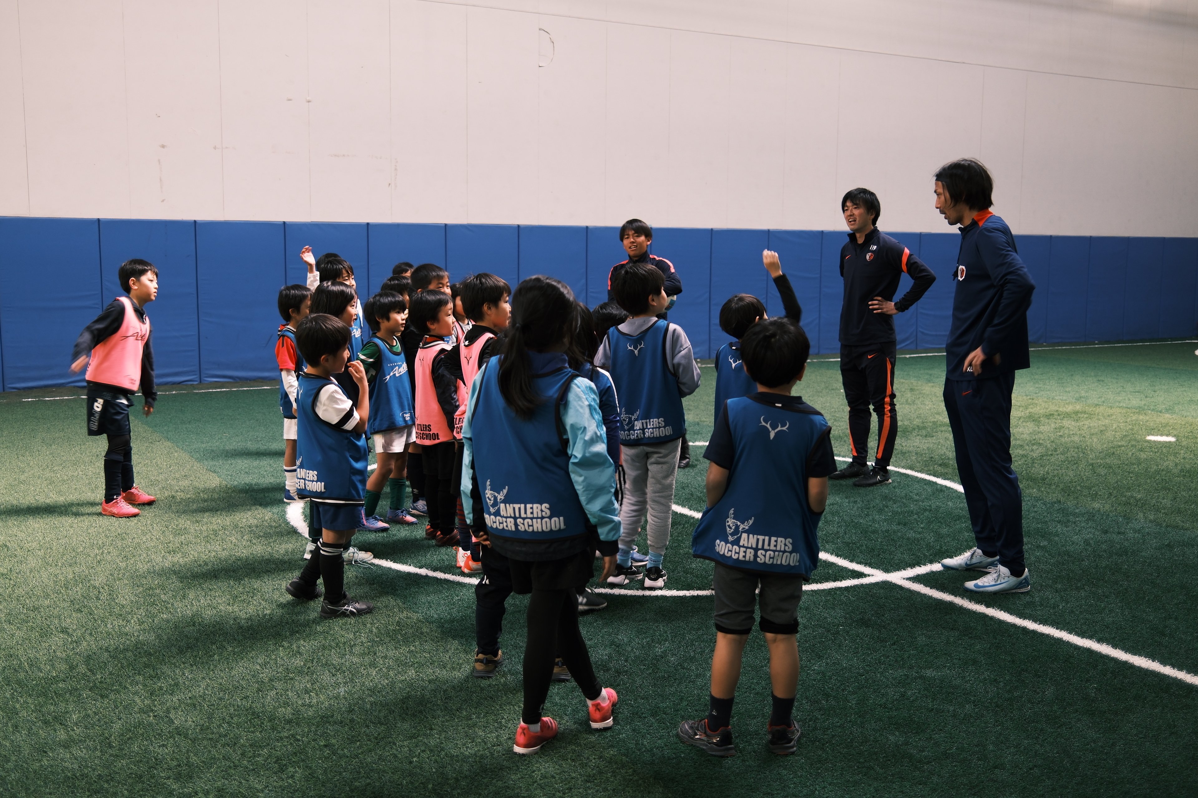 鈴木隆行選手の直接指導！『鹿島アントラーズ×ジュニアサッカー教室