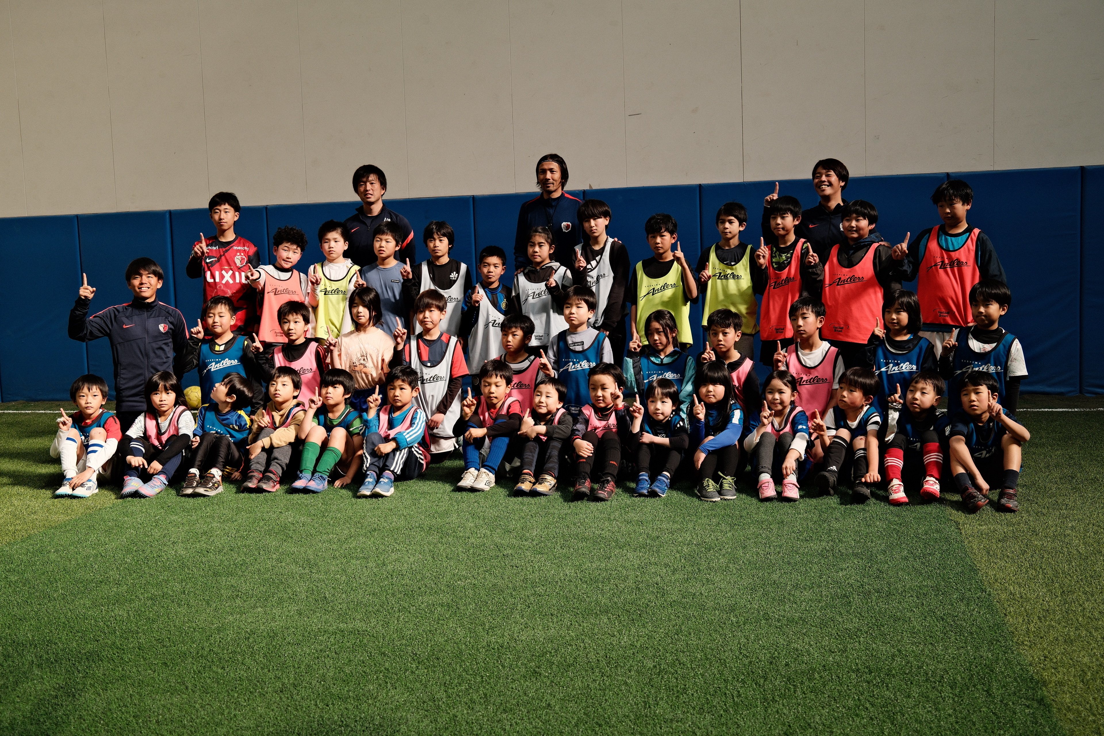 鈴木隆行選手の直接指導！『鹿島アントラーズ×ジュニアサッカー教室