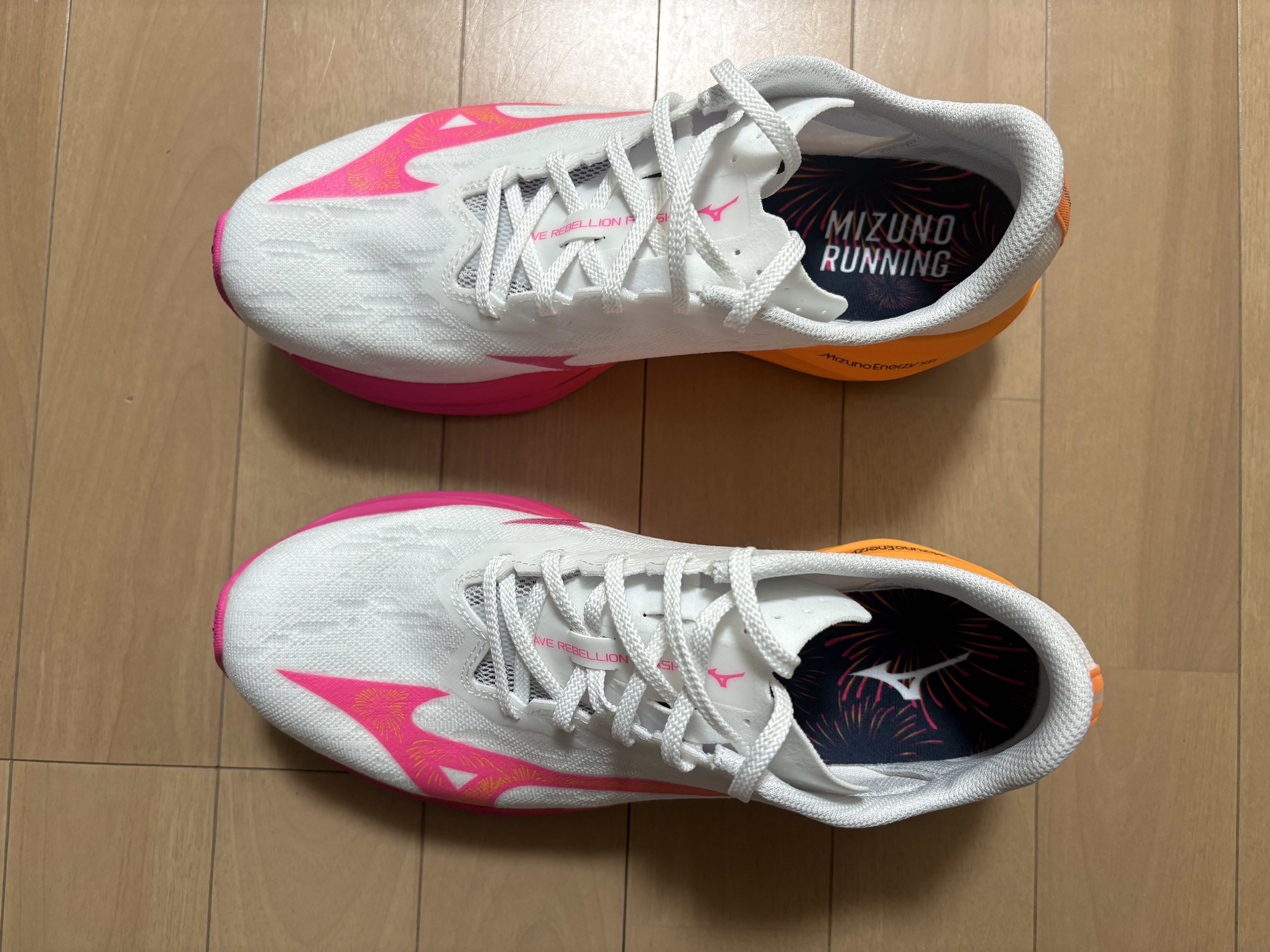 シューズレビュー】MIZUNO WAVE REBELLION FLASH 3 HANABI PACK