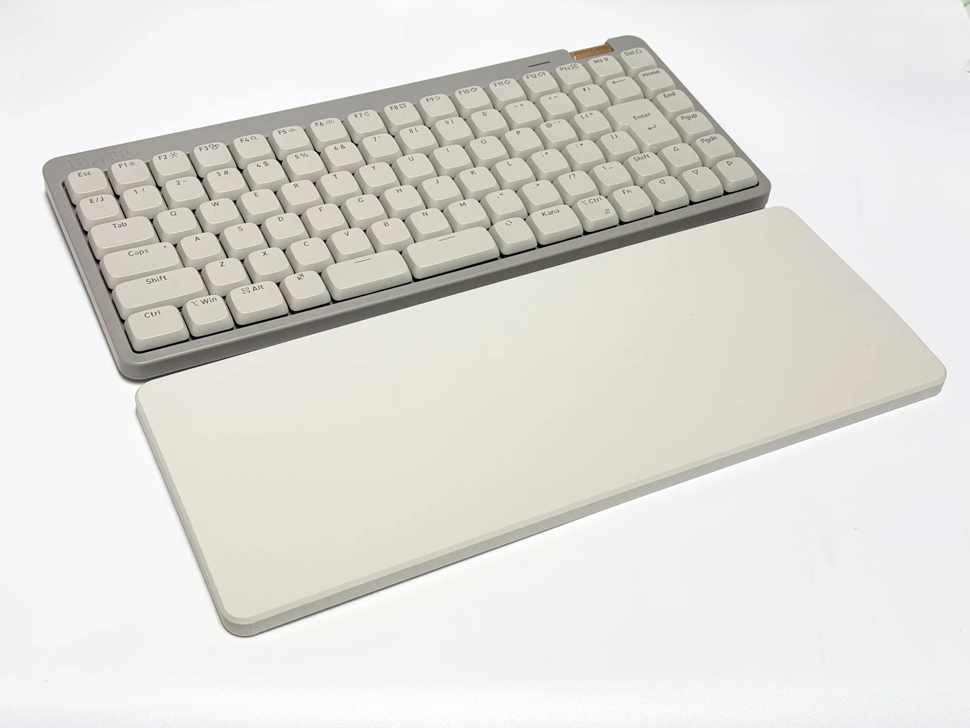 Lofree Flow Lite JIS専用オリジナルリストレスト&キーボードカバー
