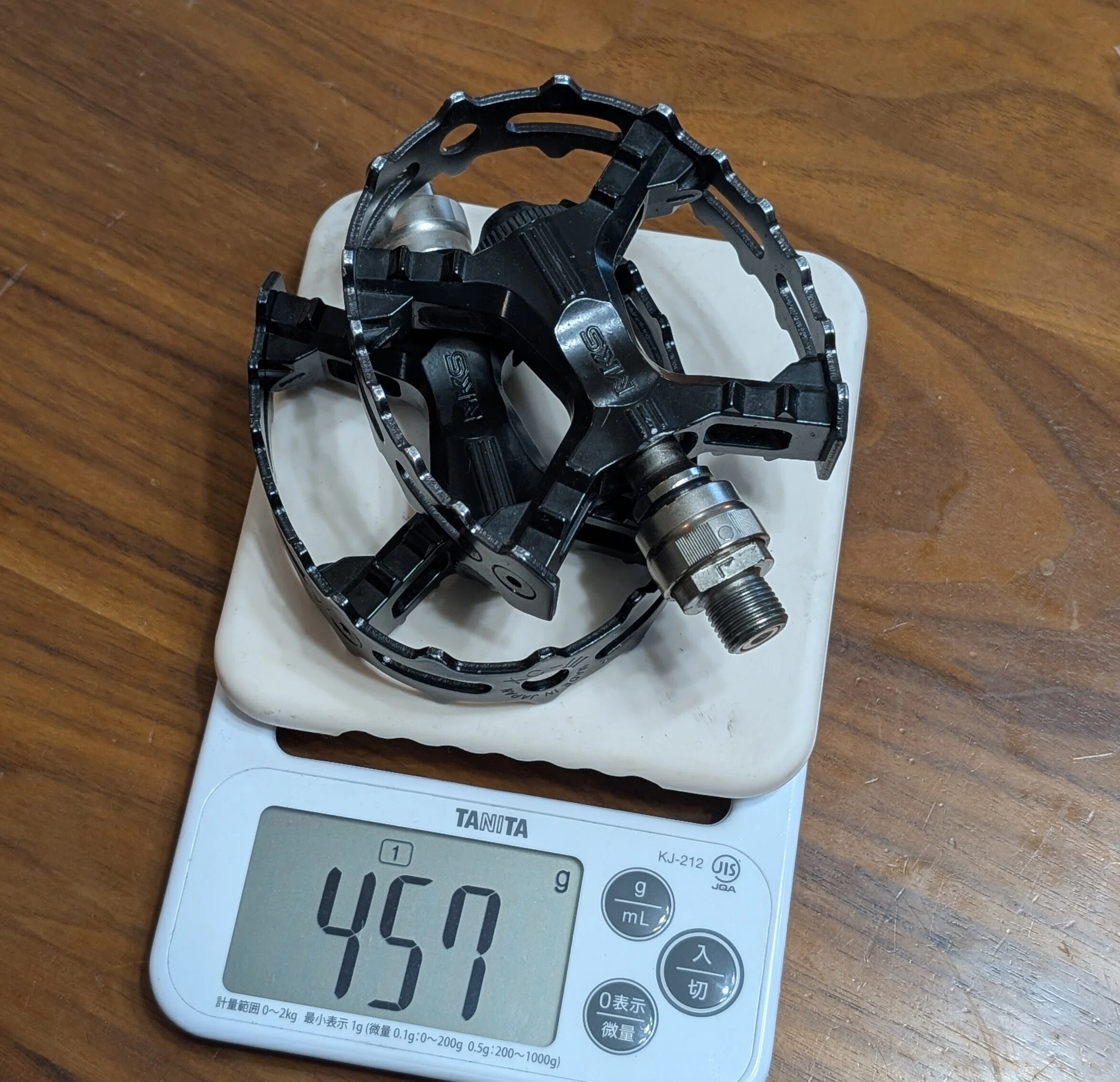 MKS BEAR TRAP EZY SUPERIOR PEDAL 457gのペダルを 魔改造Compact Ezy