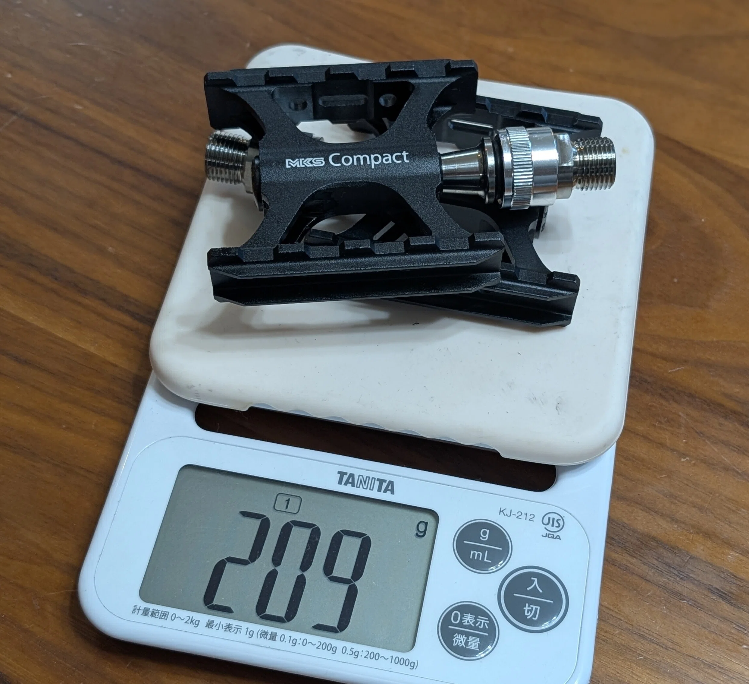 MKS BEAR TRAP EZY SUPERIOR PEDAL 457gのペダルを 魔改造Compact Ezy