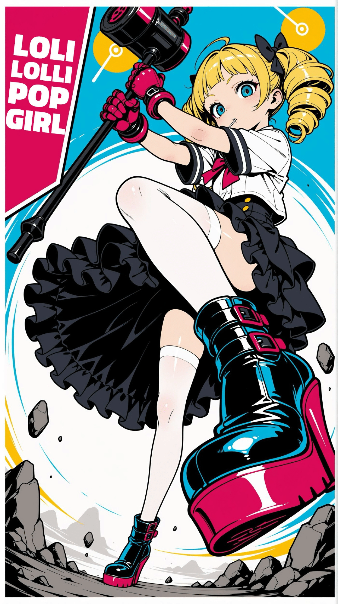 ぽっぷスナップス』｜ポップアート｜AI画像生成｜創作世界｜note