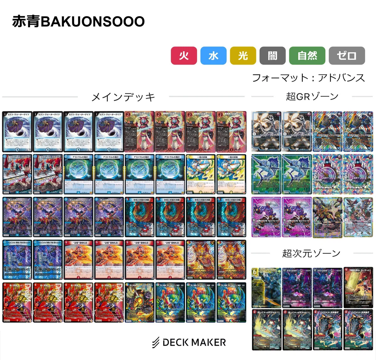 翌日発送　パンドラウォーズ　デッキパーツまとめ 4Cテレポート　4Cドギラゴン いちデッキビルダーのデッキ制作日記【パンドラ・ウォーズ篇】｜らぴさー