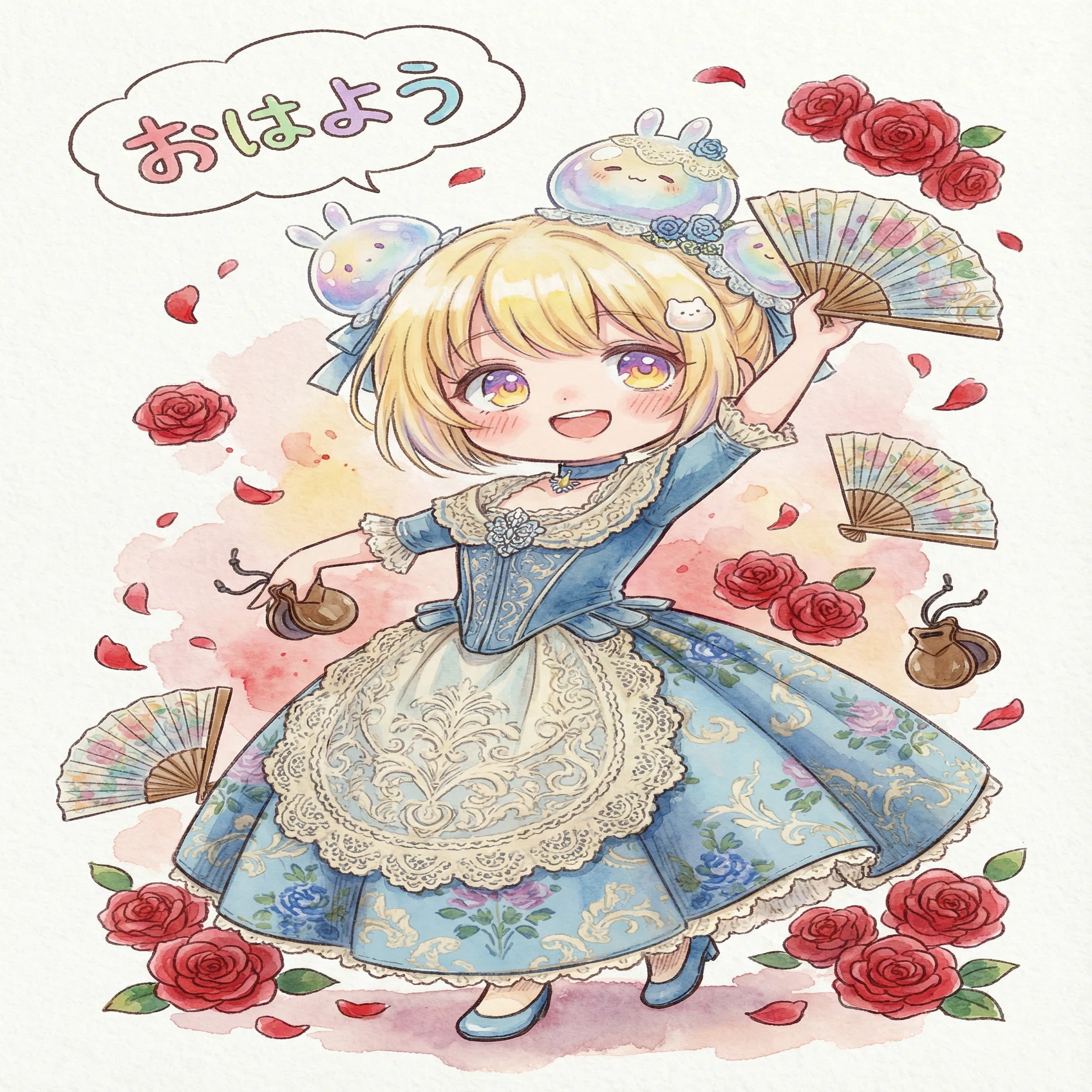 2026年2月5日(水) おはようnote!すいちゃんと、スペインの民族衣装