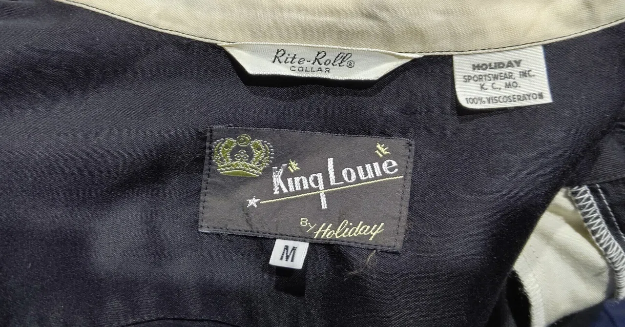👑King Louieの🎳ボーリングシャツをレスキューした🎉東洋