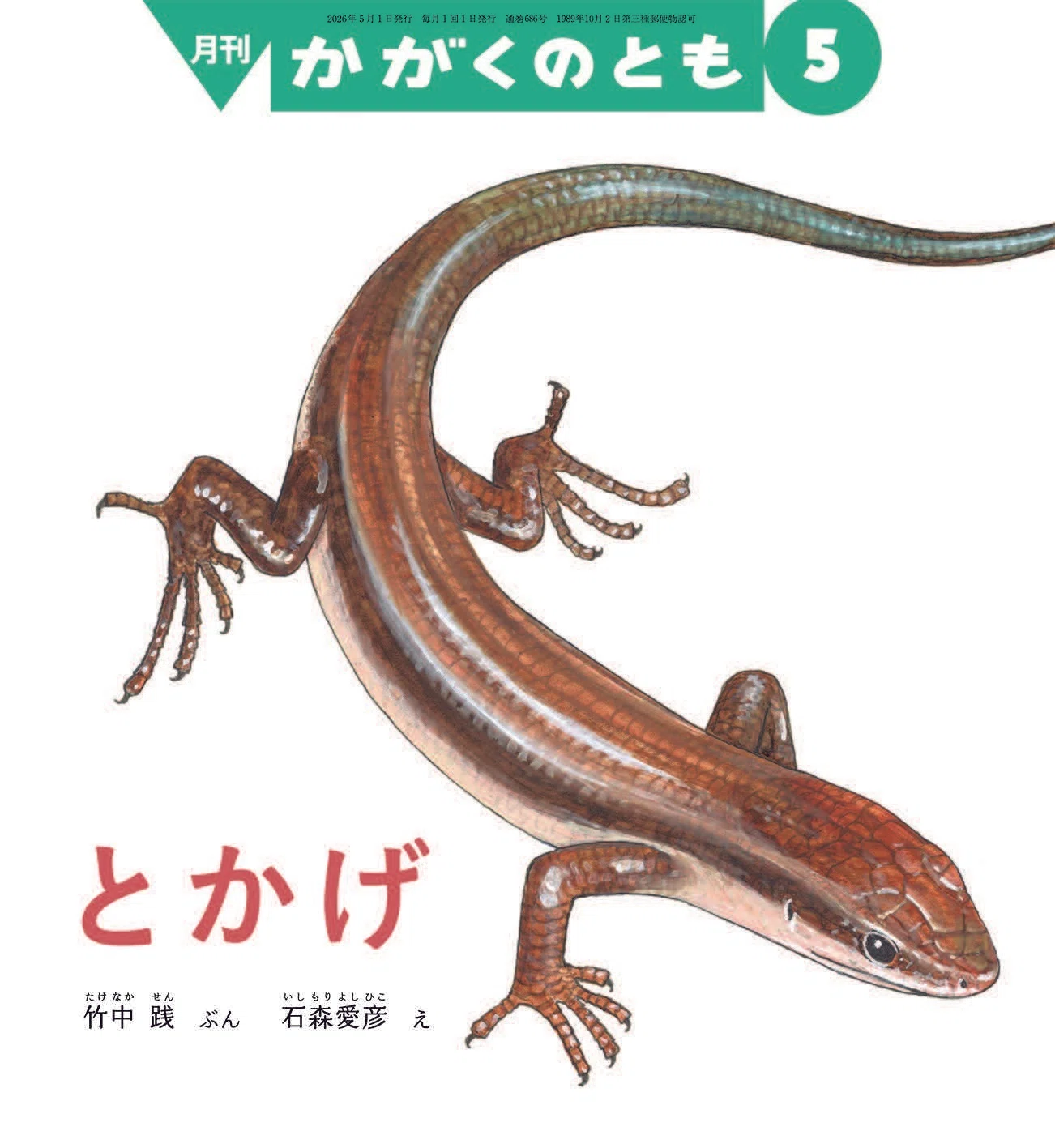 かがくのとものとも 2026年5月号｜かがくのとものとも
