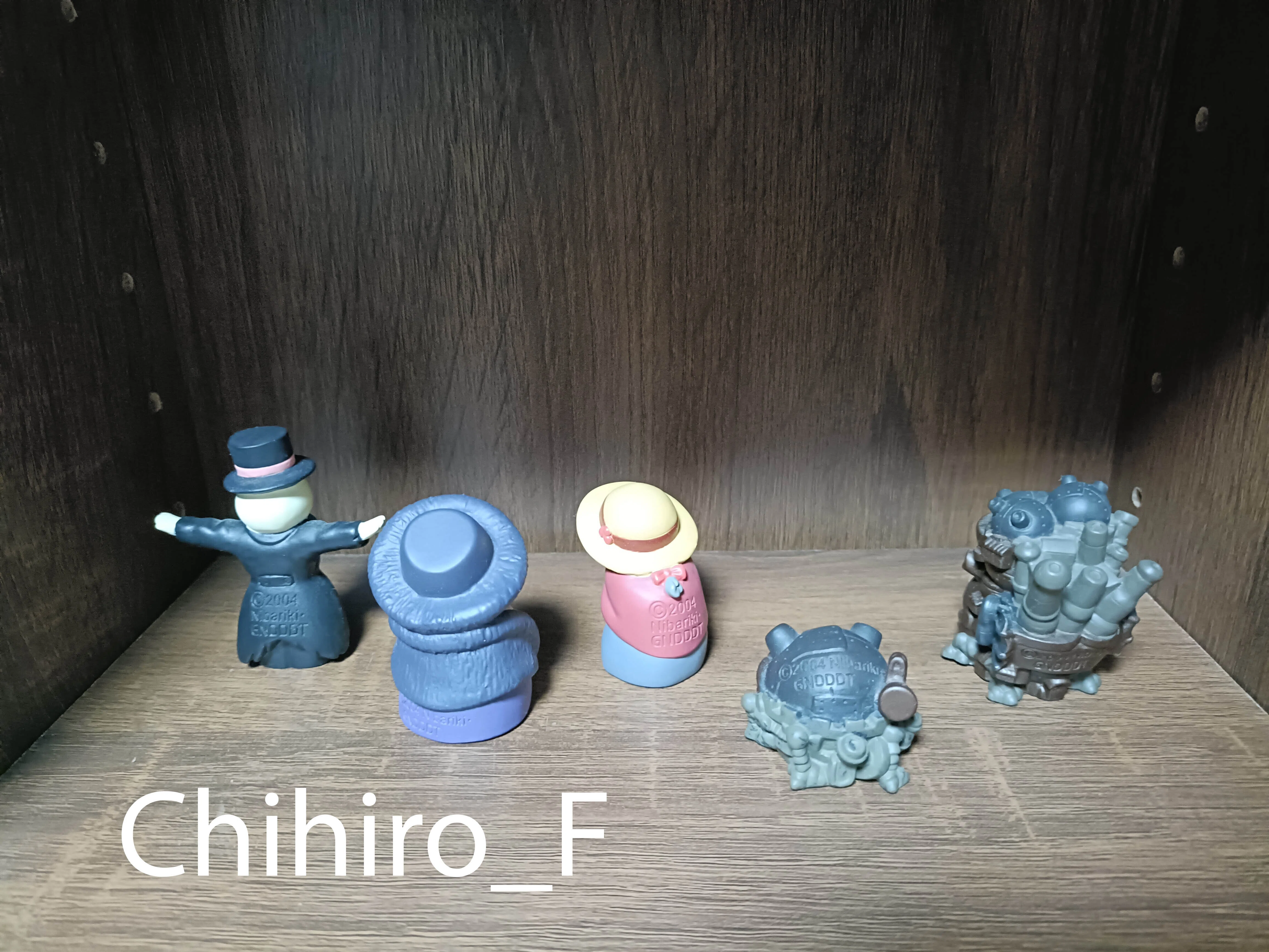 11体コンプリート　ハウルの動く城　指人形　スタジオジブリ　廃盤　希少品 ジブリ指人形 ⑤ハウルの動く城｜Chihiro_F