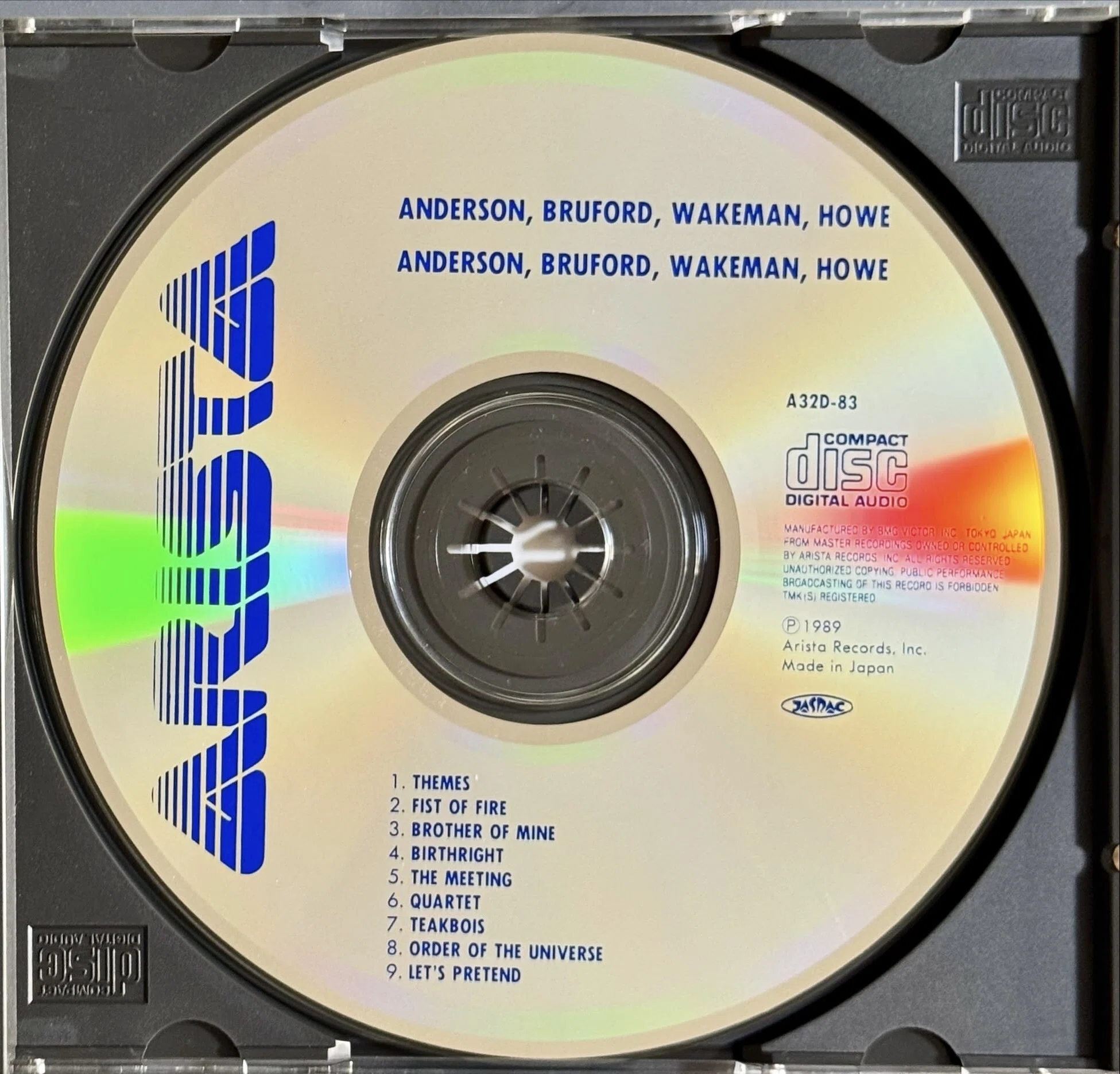 未開封日本盤CD/マンフレッド•マン/ソーラー•ファイアー/CECC-00121 盤面ギャラリー（ABWH）｜yffcyesheadのイエス道・プロ愚道