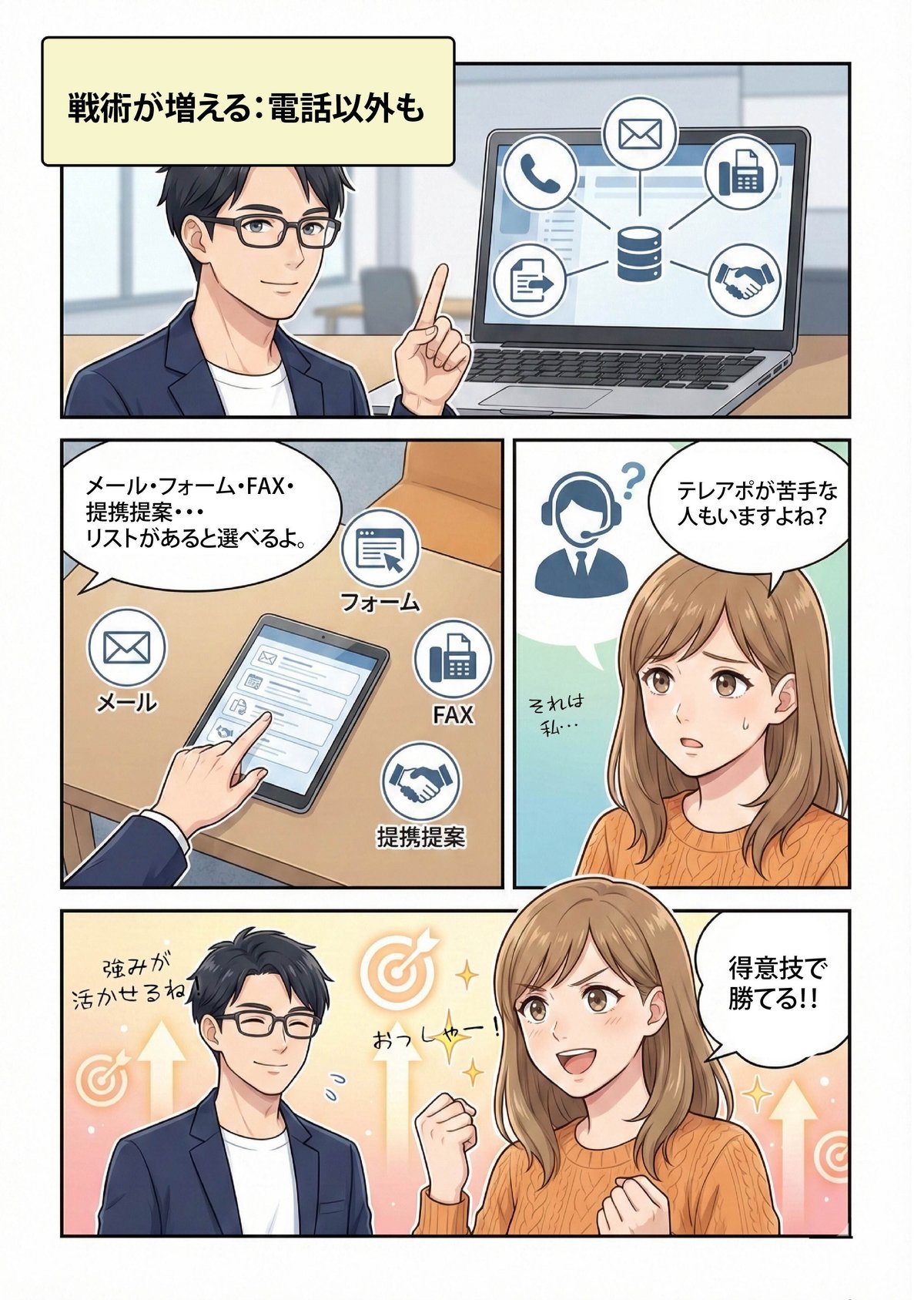 マンガでわかる リスト営業の新常識: 競争しない市場で 疲れず成果を出す方法