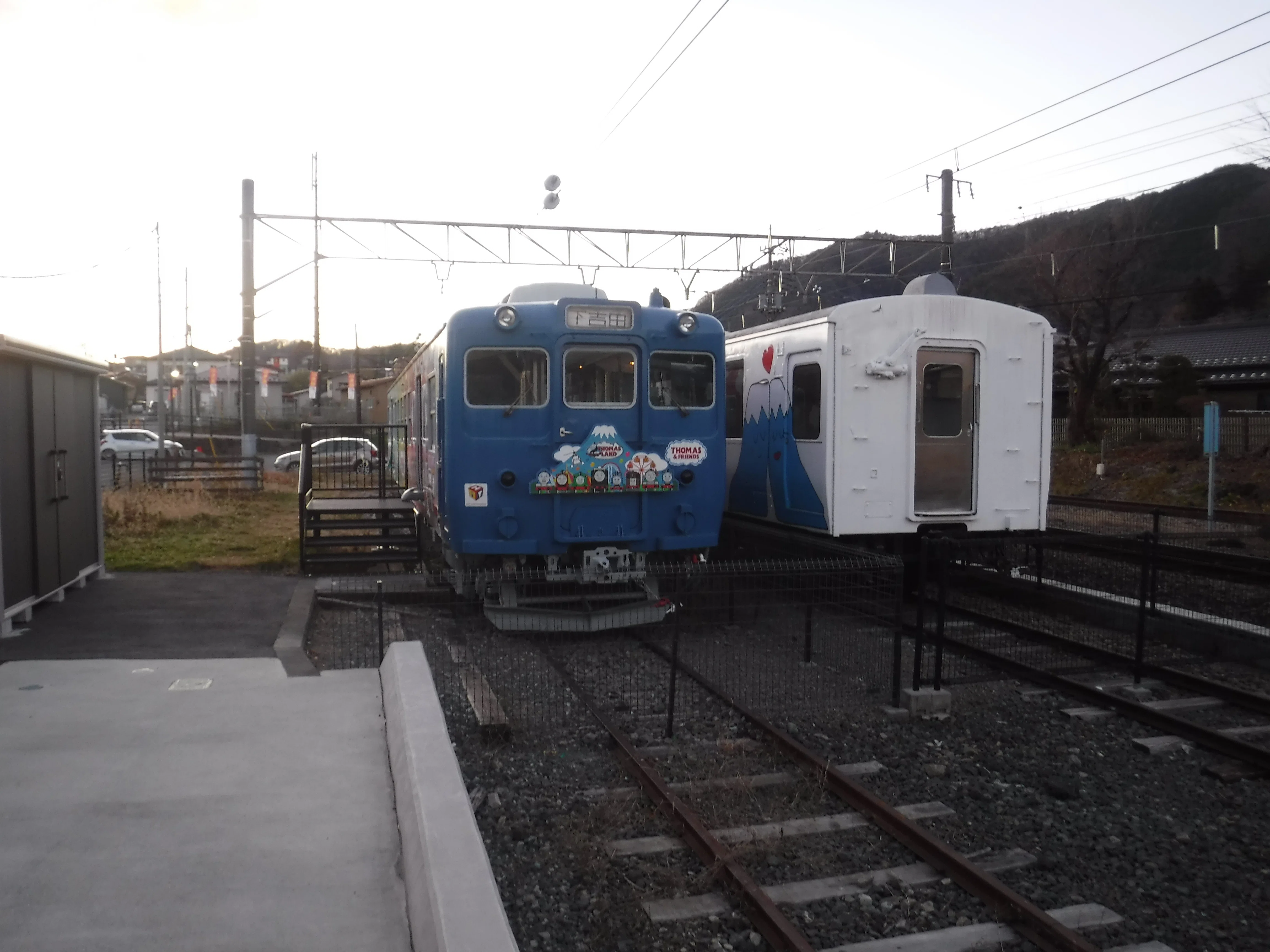 富士急大月線 下吉田駅 エキタグスタンプ｜toyotaboxy