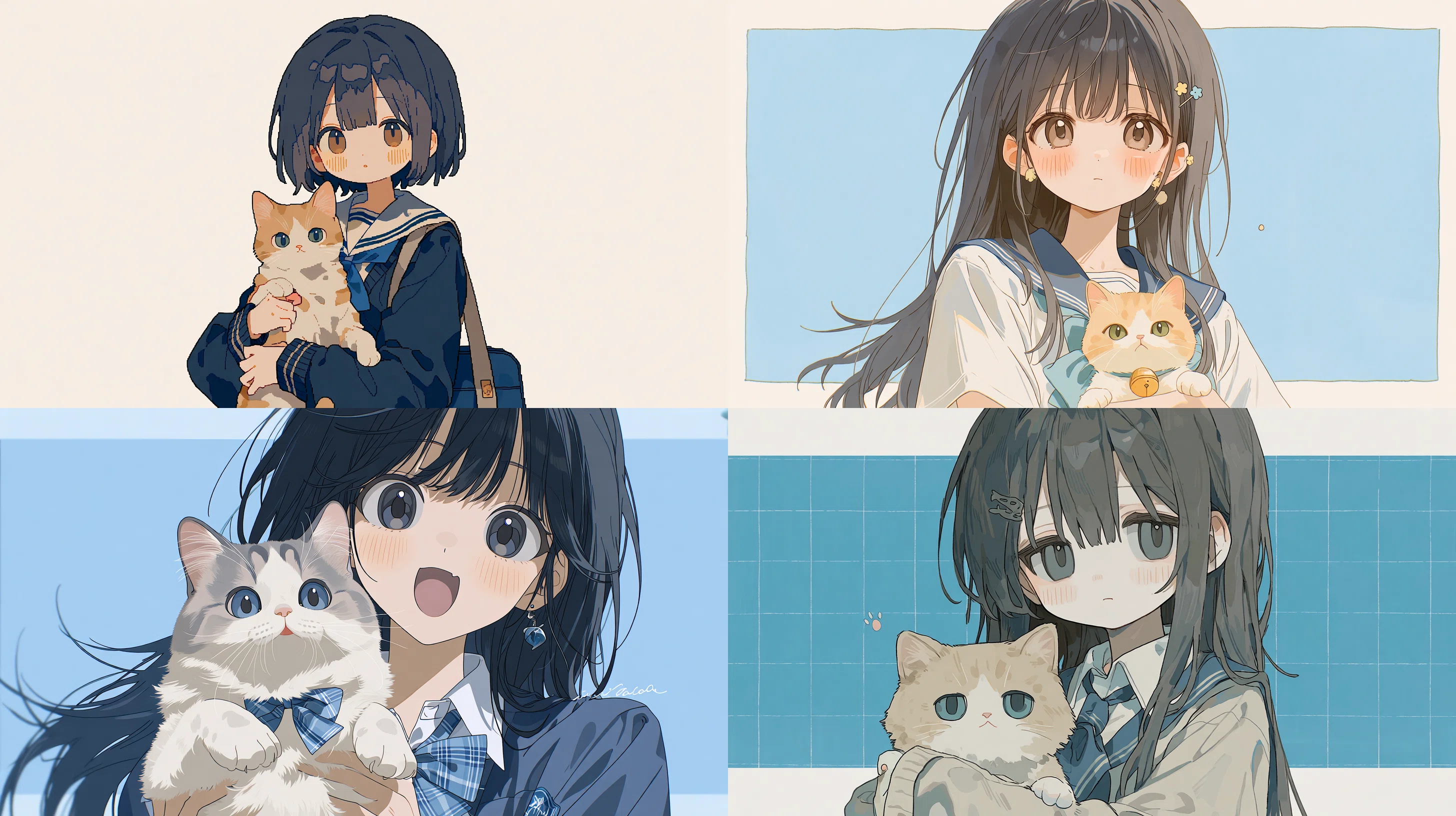 Midjourney niji7で試す!イラスト系画風10選【比較画像付き