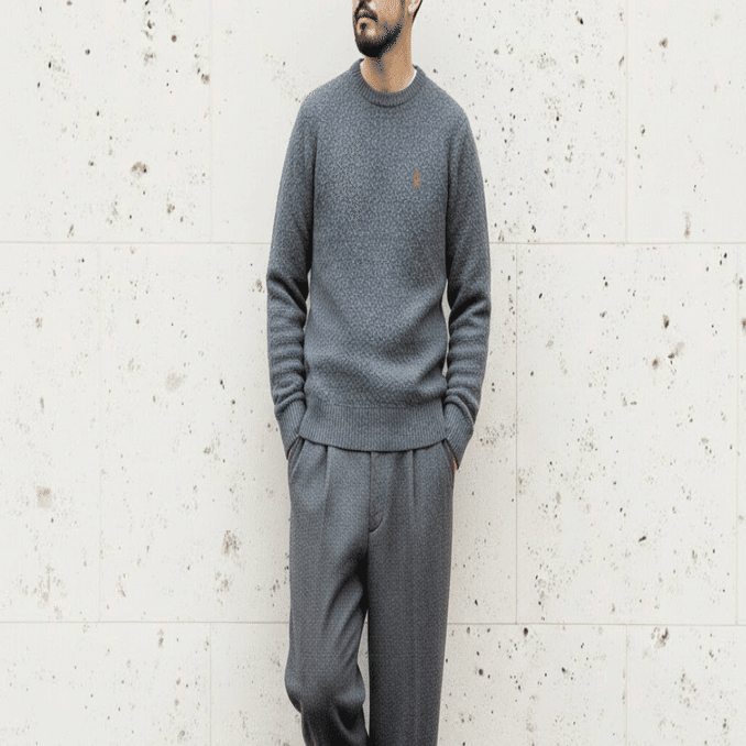 YSL（Yves Saint Laurent）ケーブルニットセーター｜Lサイズ｜Red Hurl