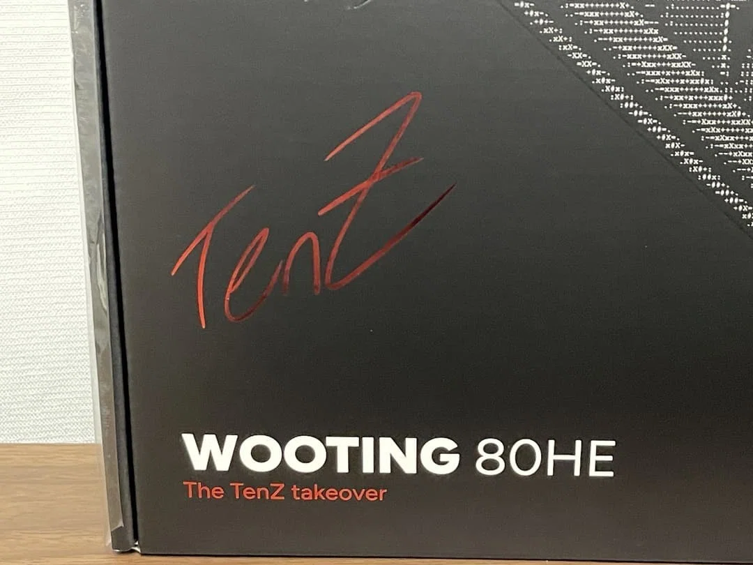 TenZ×Wootingの最強推し活キーボード「Wooting 80HE TenZ Takeover