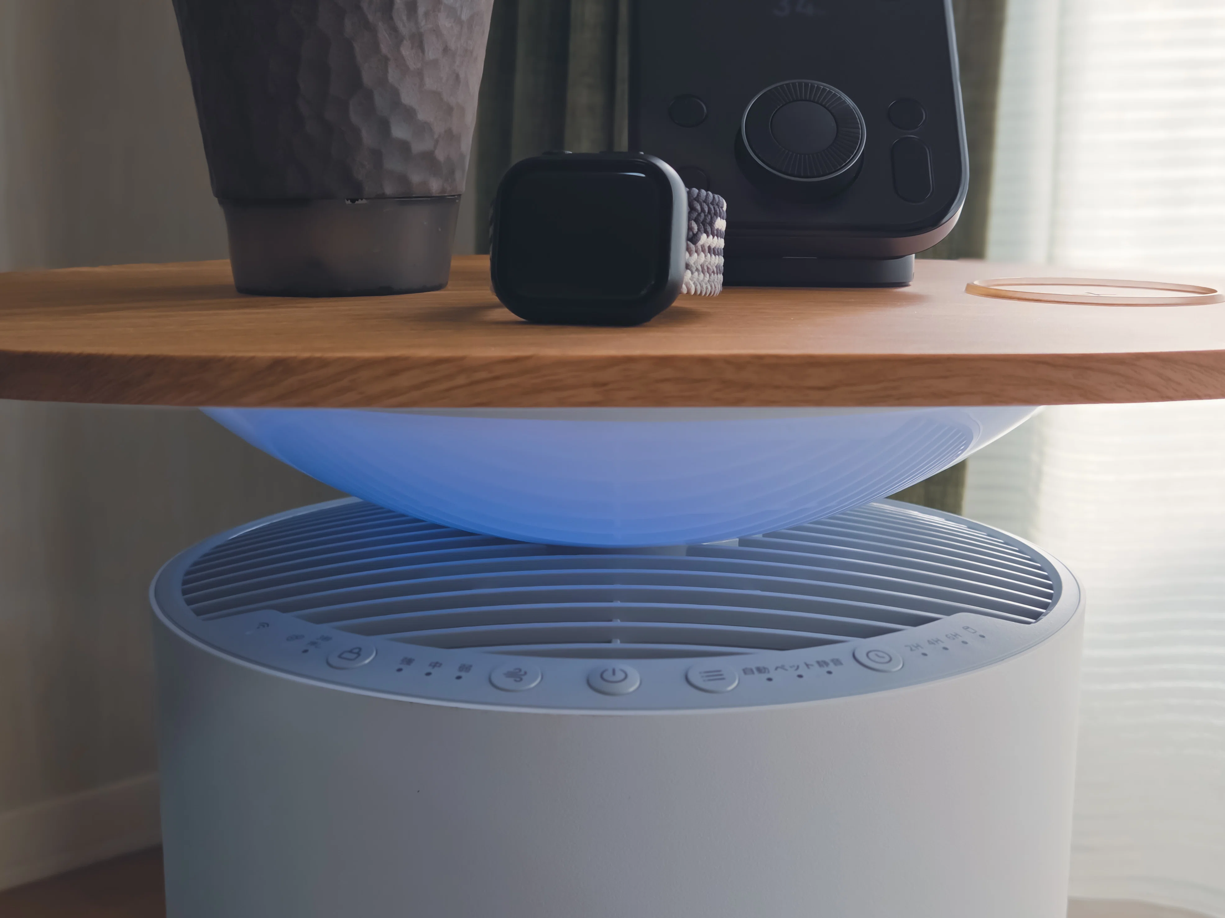 SwitchBot 空気清浄機Table】オシャレな新色が、Amazonで買えるように 