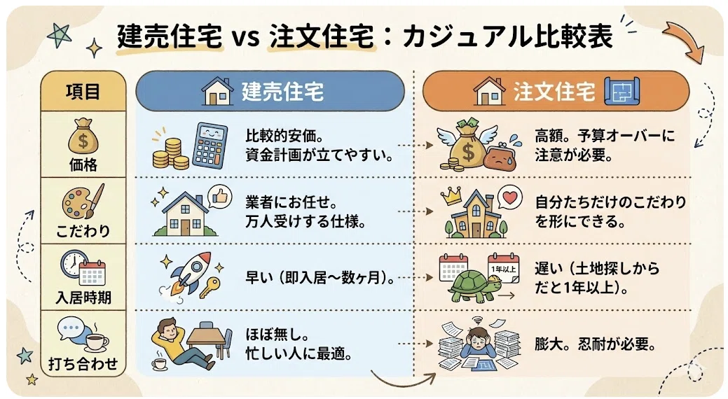 【注文VS建売】住宅理想の追求か、経済的合理性か。後悔しないための価値観の正解とは｜暴落サバイバー＠アライさん