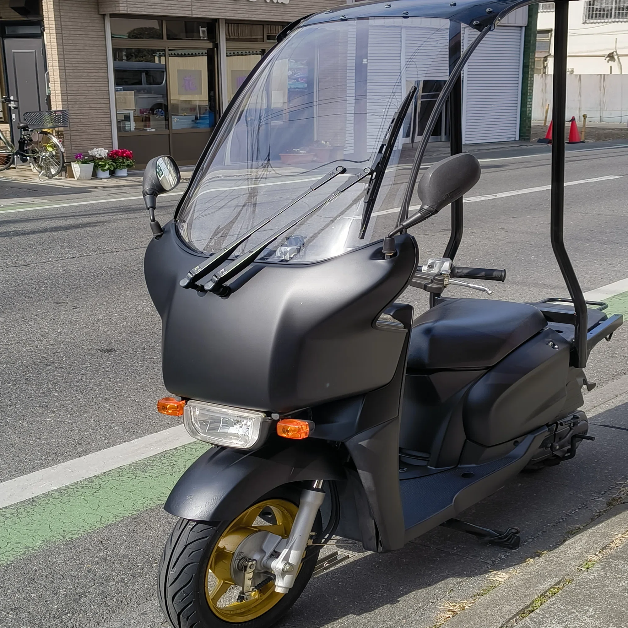 UA08J 帝都産業製ルーフ付60cc 【SuperGEAR60 MatBlack 】｜suzukimotors