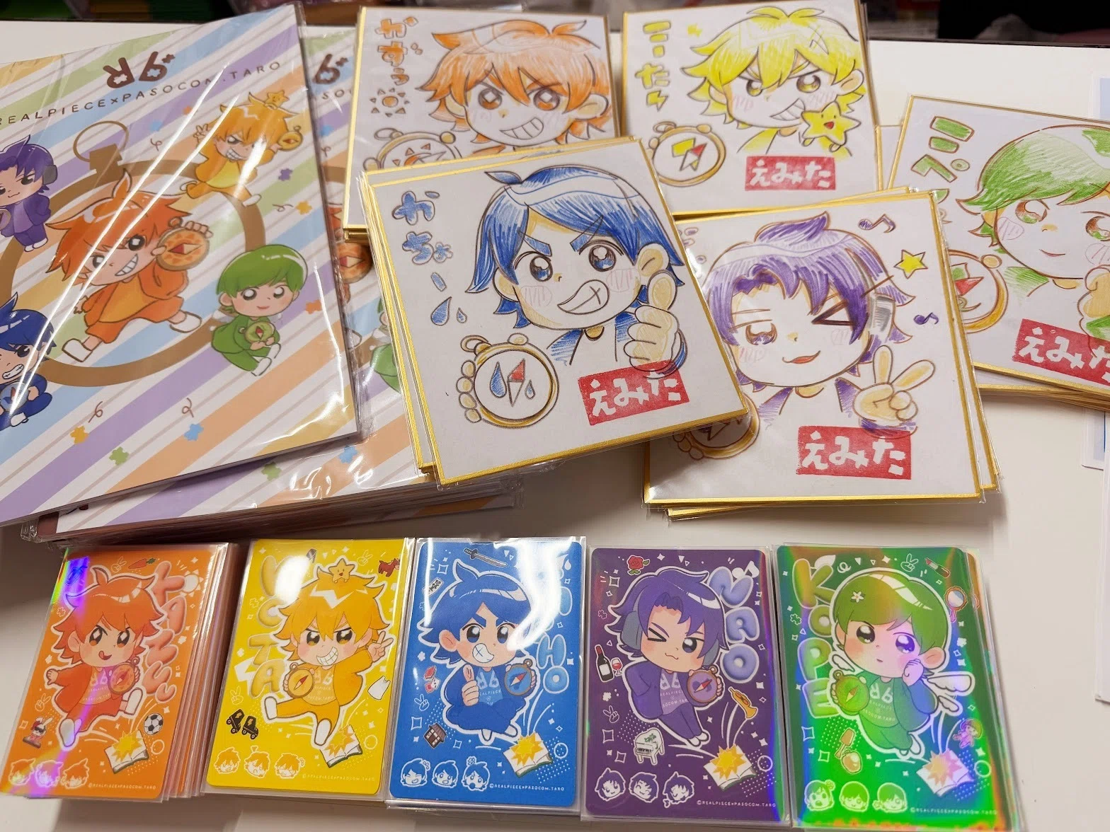 2月7日 アリオ上尾】 リアルピース×ぱそこんたろう絵本&グッズを販売し