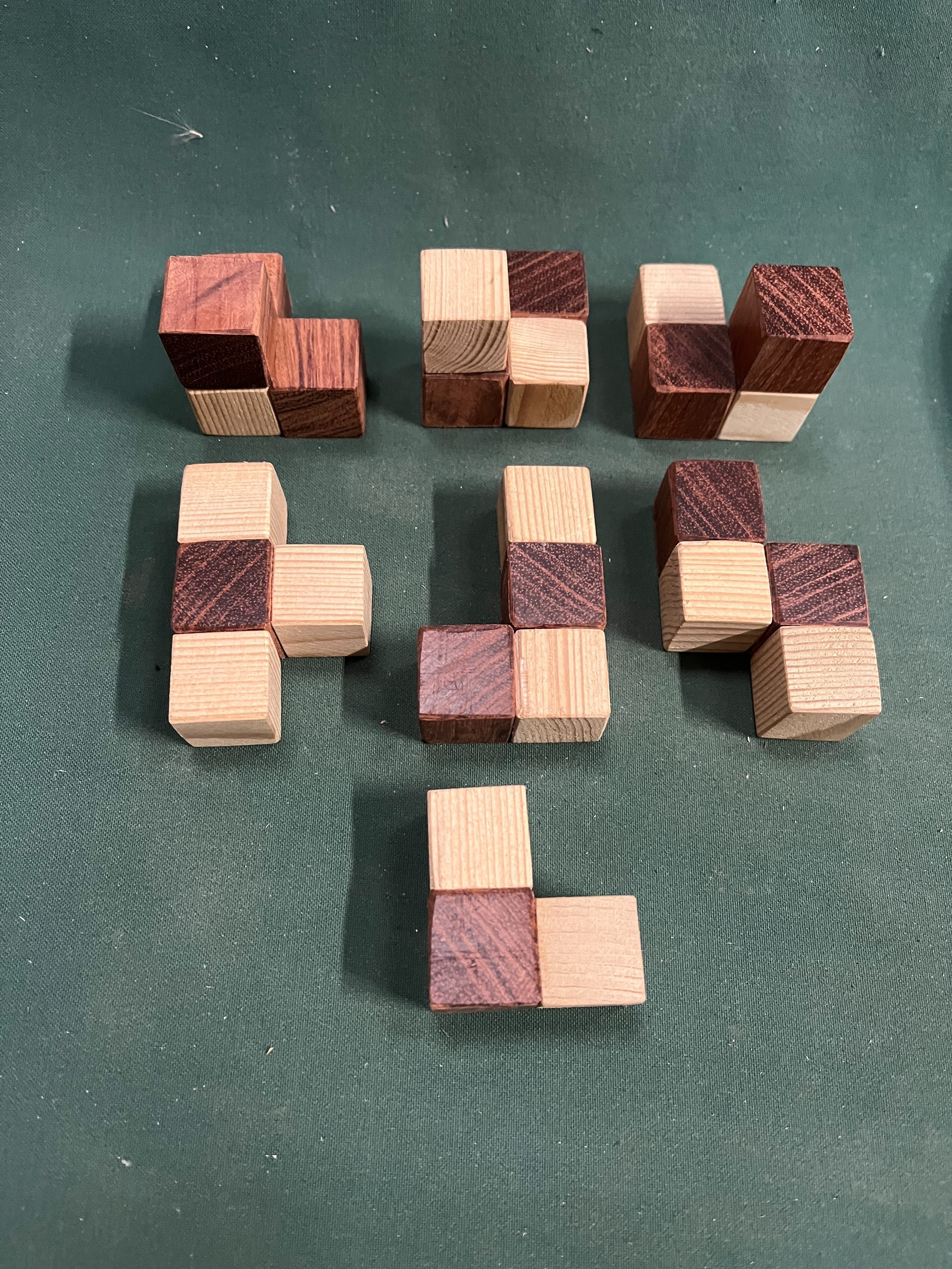 テトラキューブによるC.C.Cパズル｜森 老虎人