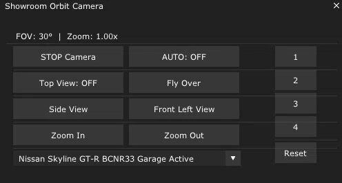 Showroom Orbit Camera for Assetto Corsa（カメラアプリ）｜tkrf -Exiciting Car Mod ...