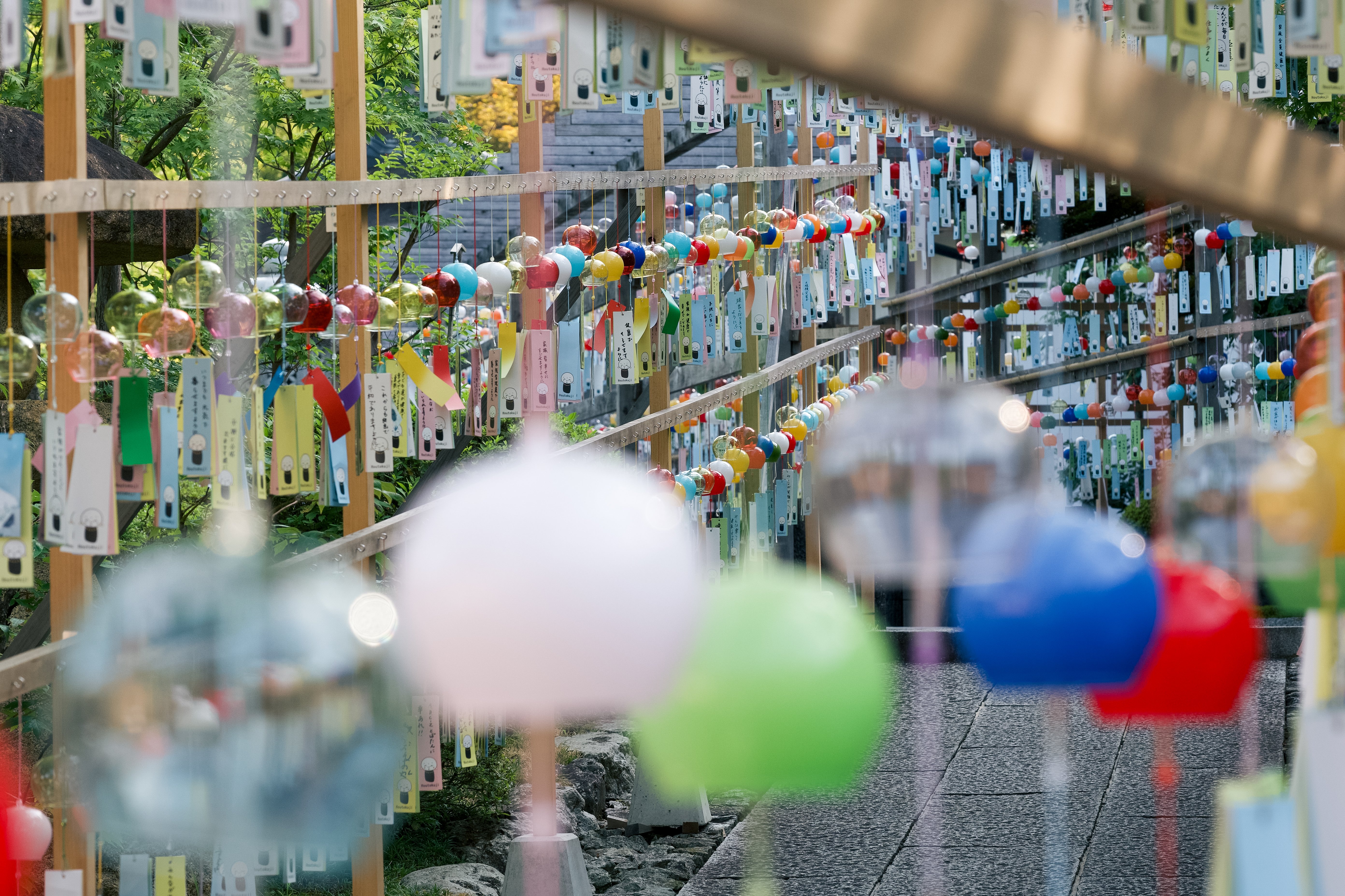 Zfc】群馬県 宝徳寺の風鈴祭りで夏の空気を感じる（2025.08）｜振替