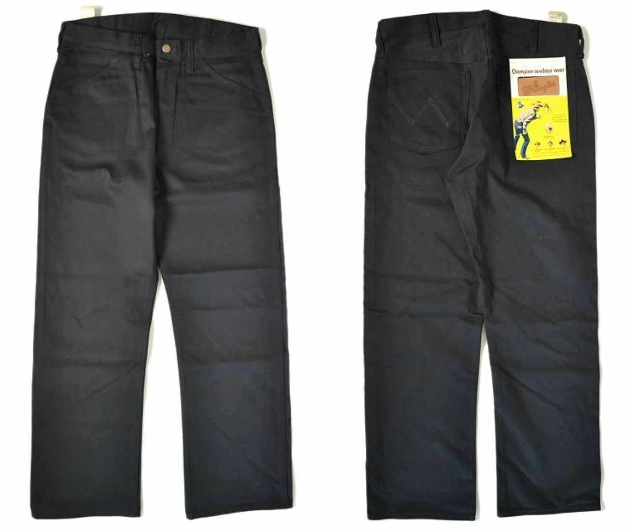 幻の黒サテン：Wrangler「66MWZ」復刻が教えるブラックサテン幻の魅力