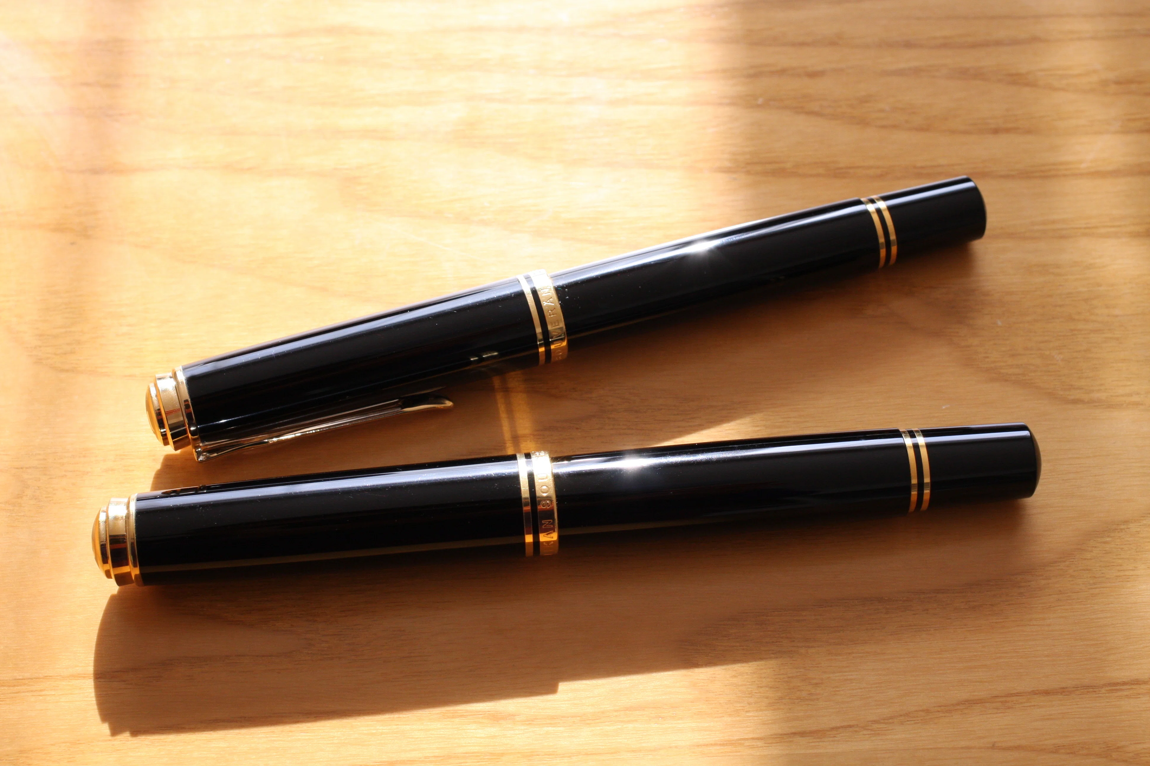 ペリカンM1000とM800が誘う思案｜踏架 Catch the wind