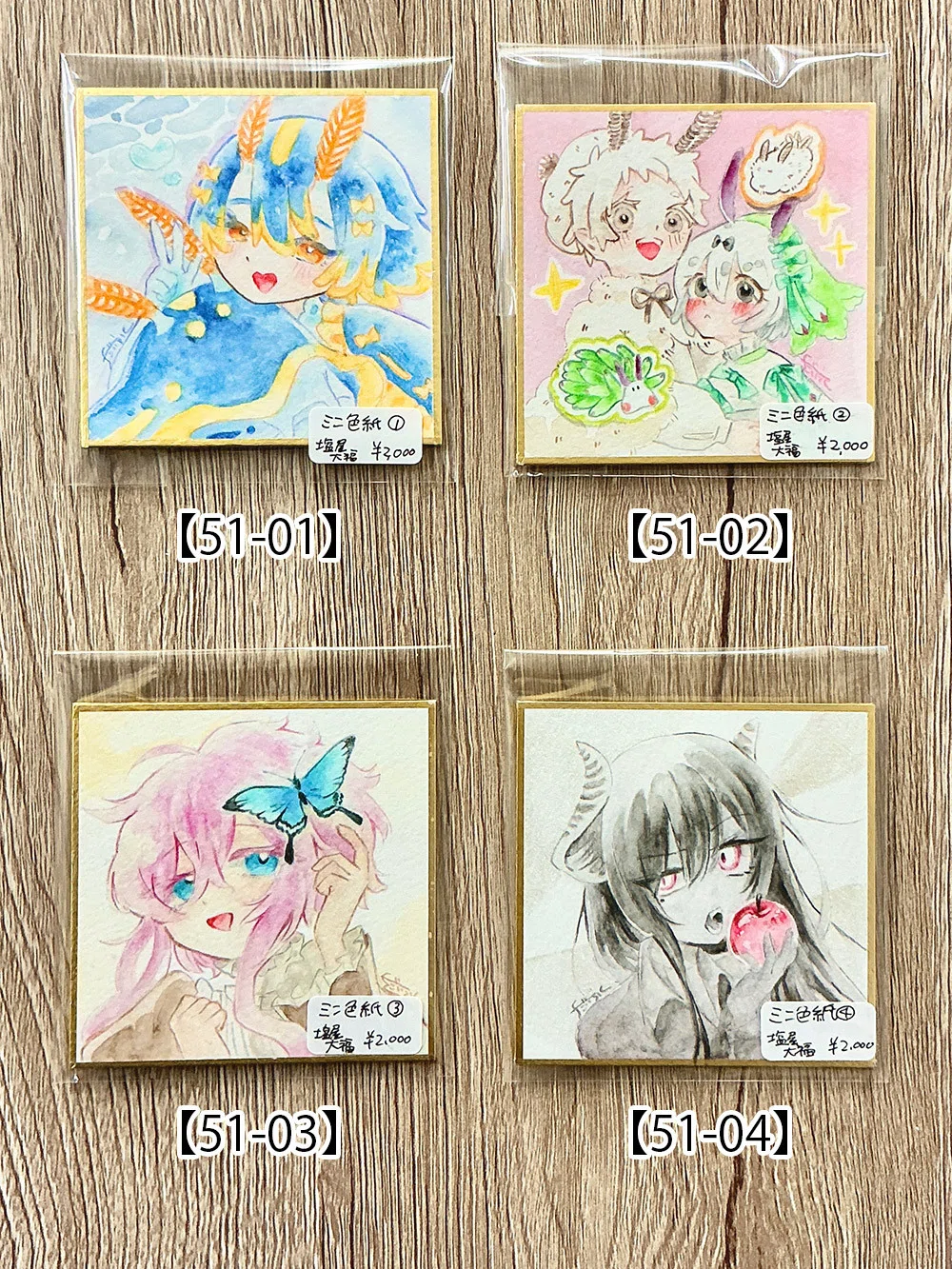 ちいさな企画展【ミニTeto68】作品紹介ページ｜galleryTetoTeto